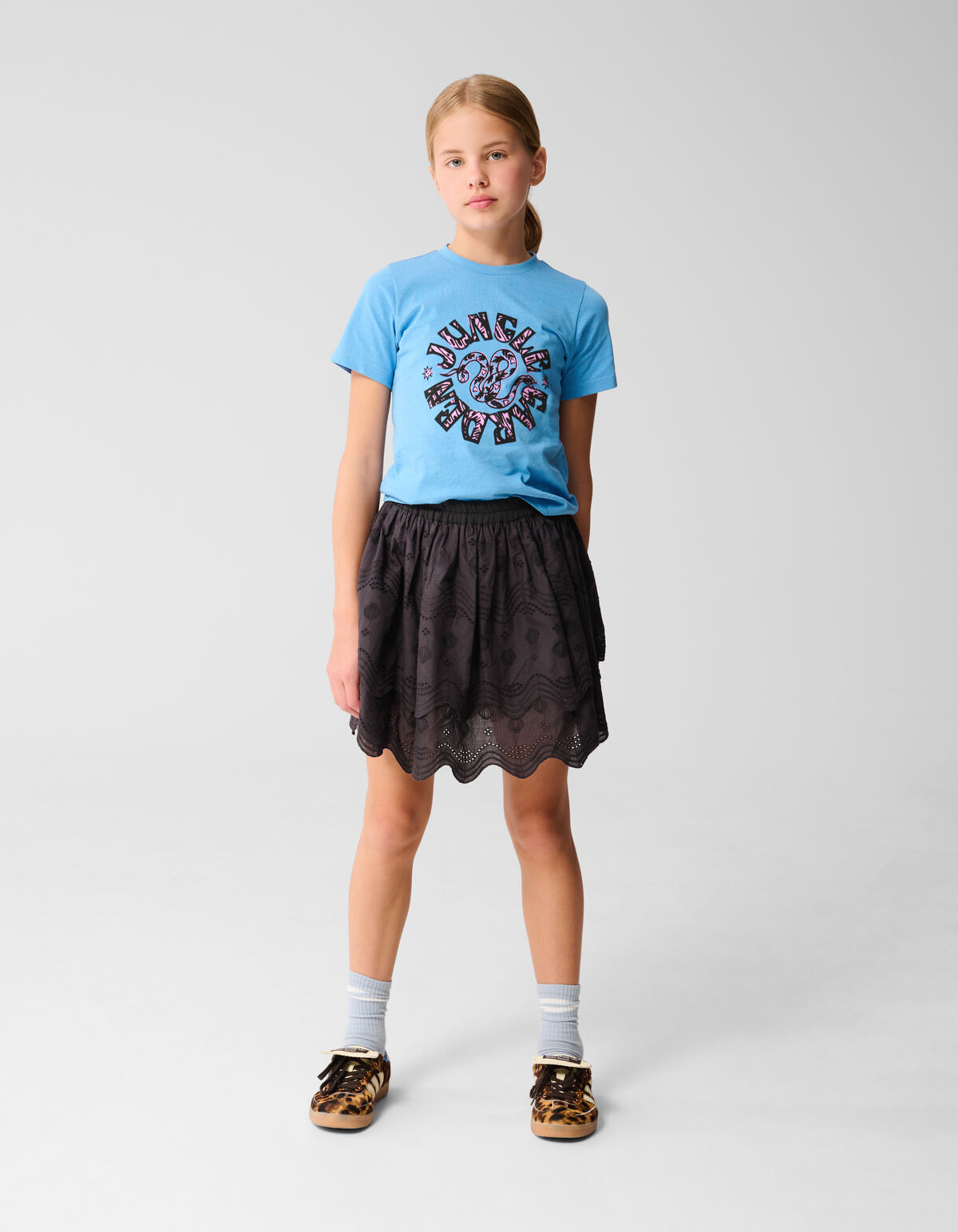 Dschungel-T-Shirt Blau SHOEBY GIRLS