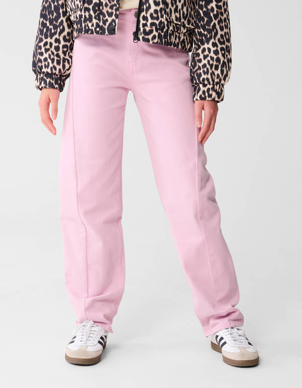 Barrel Fit Jeans Hellrosa SHOEBY GIRLS