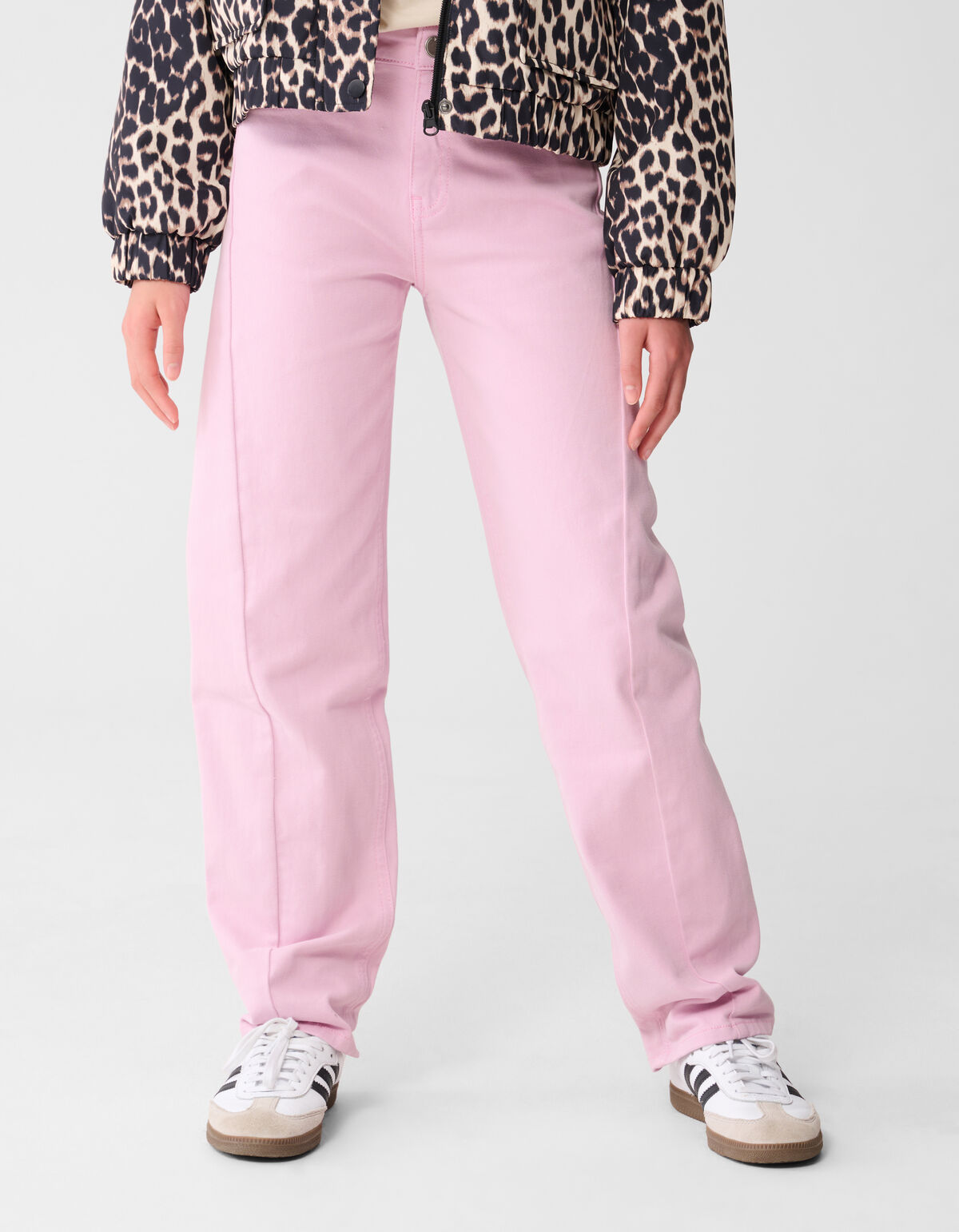 Barrel Fit Jeans Hellrosa SHOEBY GIRLS