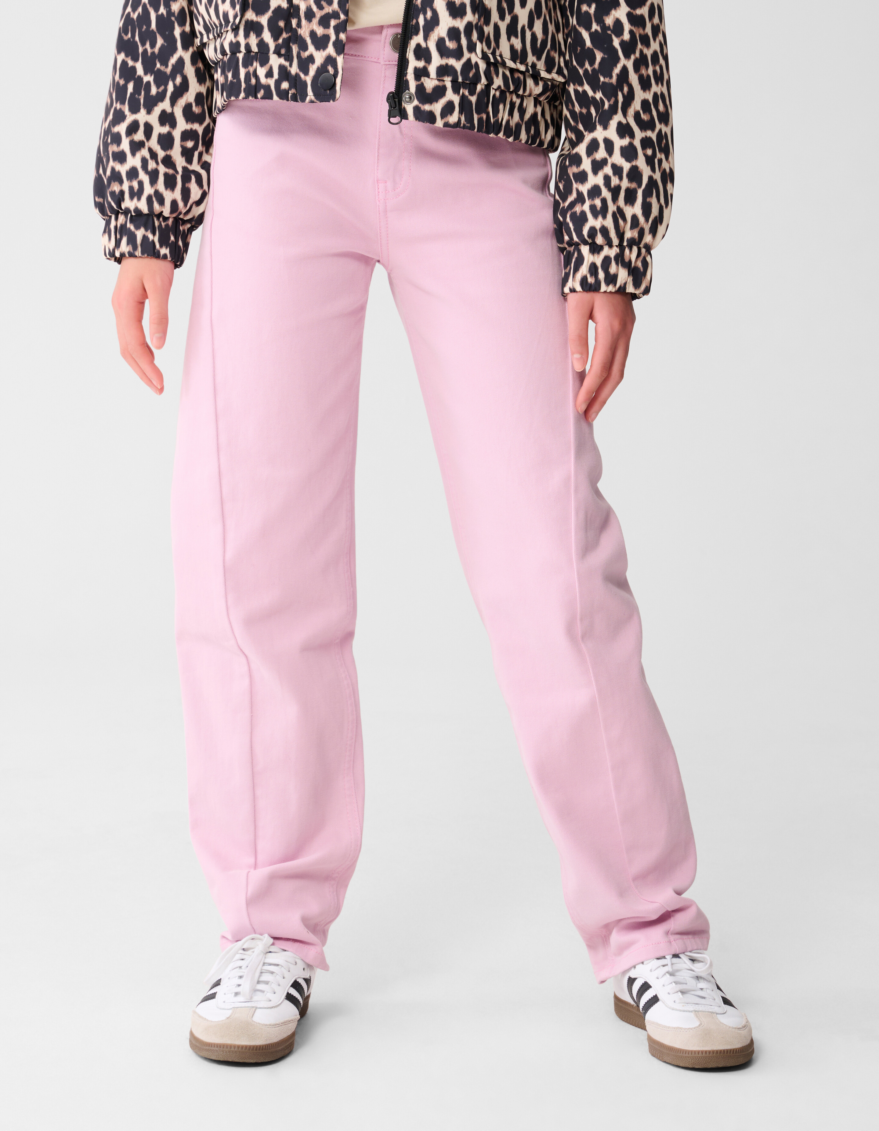 Barrel Fit Jeans Hellrosa SHOEBY GIRLS