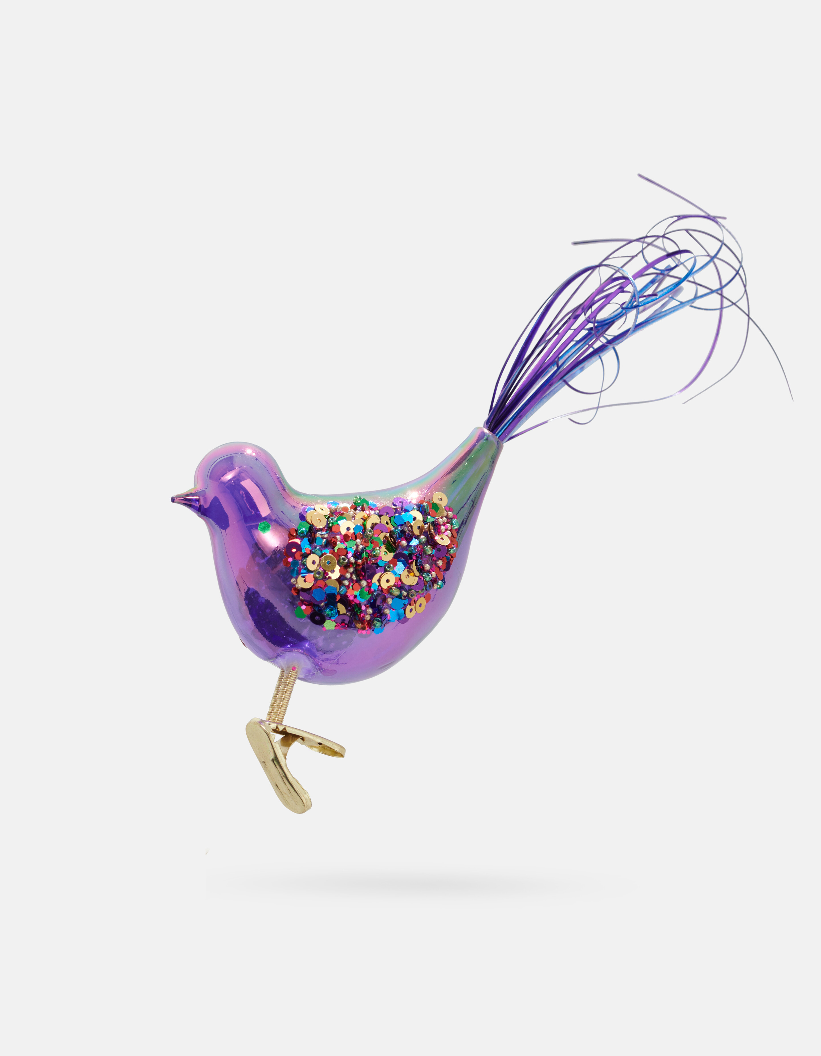 Vogel-Clip Weihnachtskugel von Fred SHOEBY ACCESSOIRES