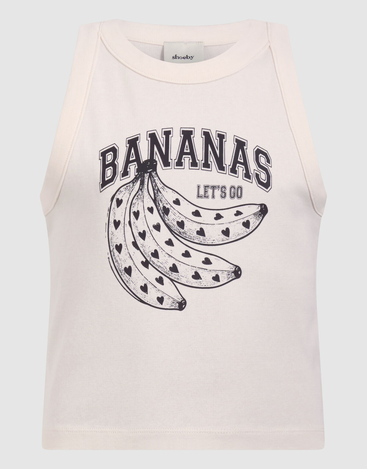 Bananen Top Gebrochen Wei&szlig; SHOEBY GIRLS