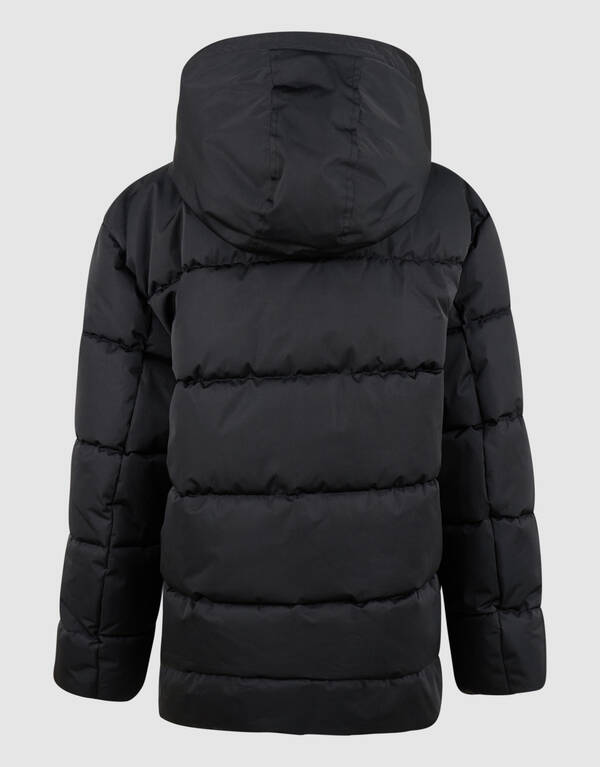 ange technische Pufferjacke in Schwarz SHOEBY BOYS
