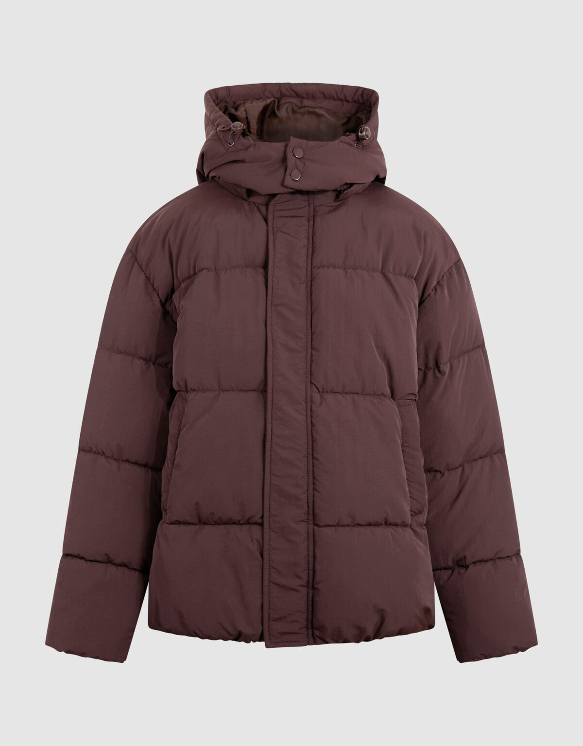 Moderne Steppjacke Dunkelbraun SHOEBY BOYS