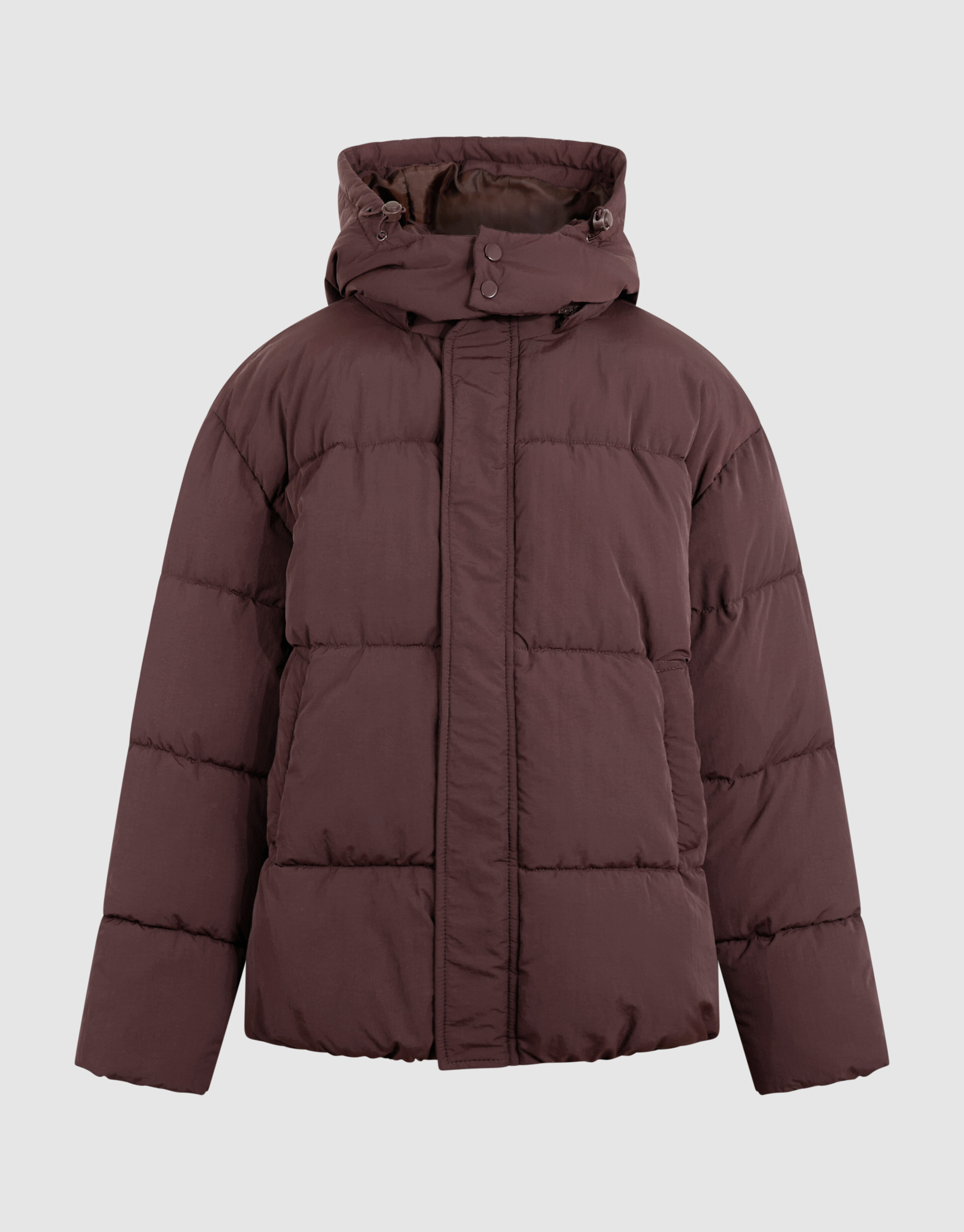 Moderne Steppjacke Dunkelbraun SHOEBY BOYS