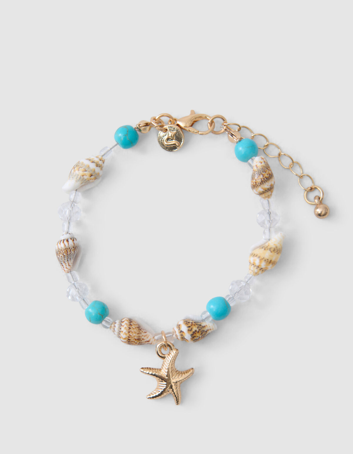 Muschel-Armband Blau SHOEBY ACCESSOIRES