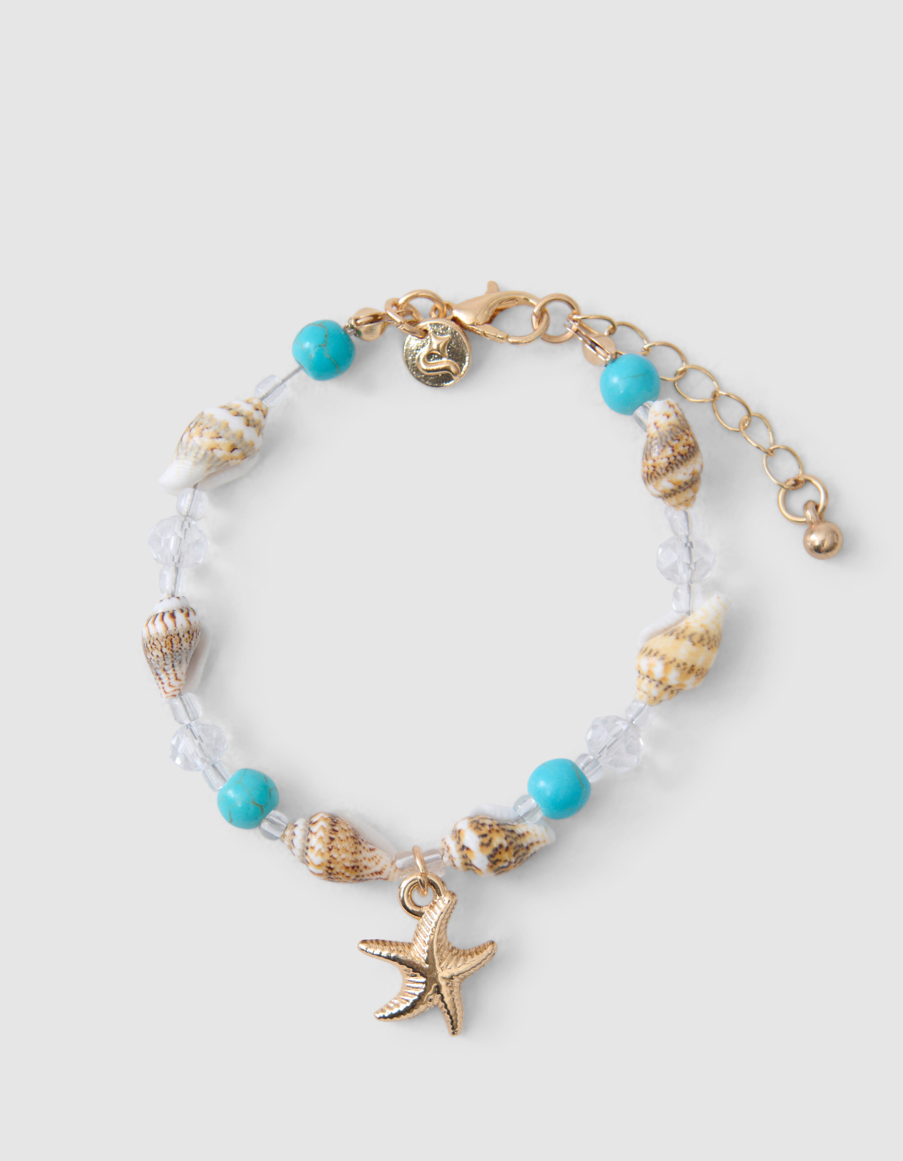 Muschel-Armband Blau SHOEBY ACCESSOIRES