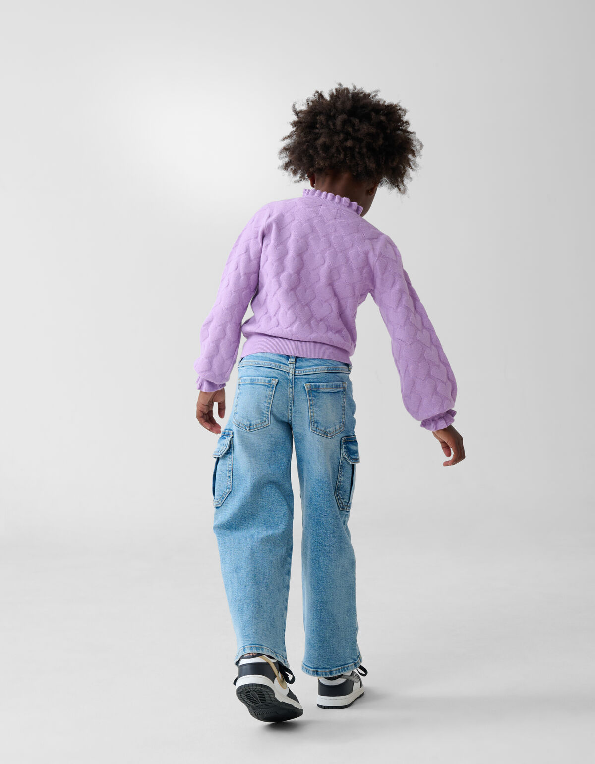 Herz Top Lila SHOEBY GIRLS