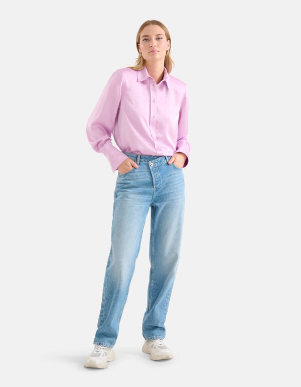 Tapered Fit Jeans Mediumstone SHOEBY WOMEN