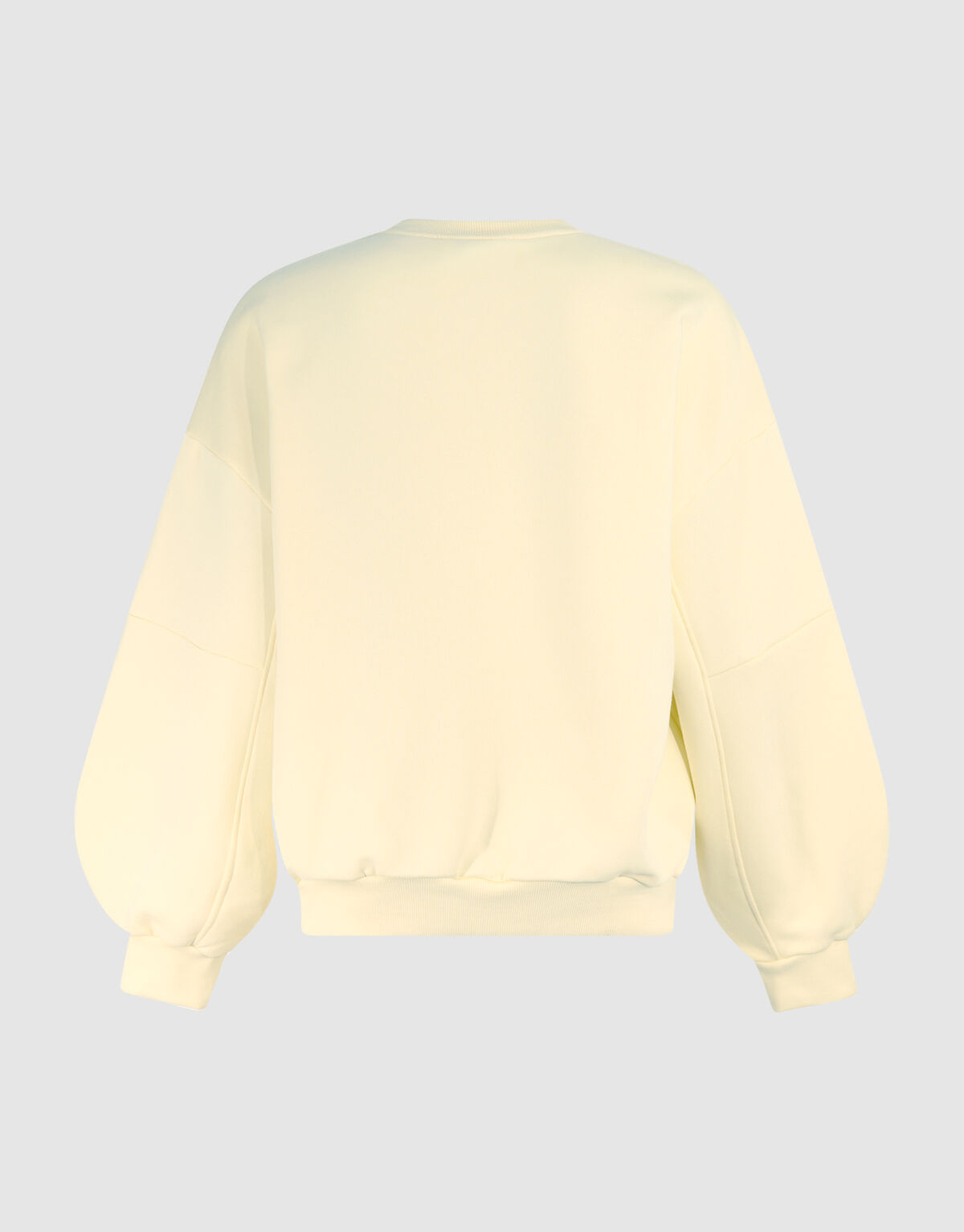 Pullover mit großen Ärmeln Hellgelb SHOEBY WOMEN