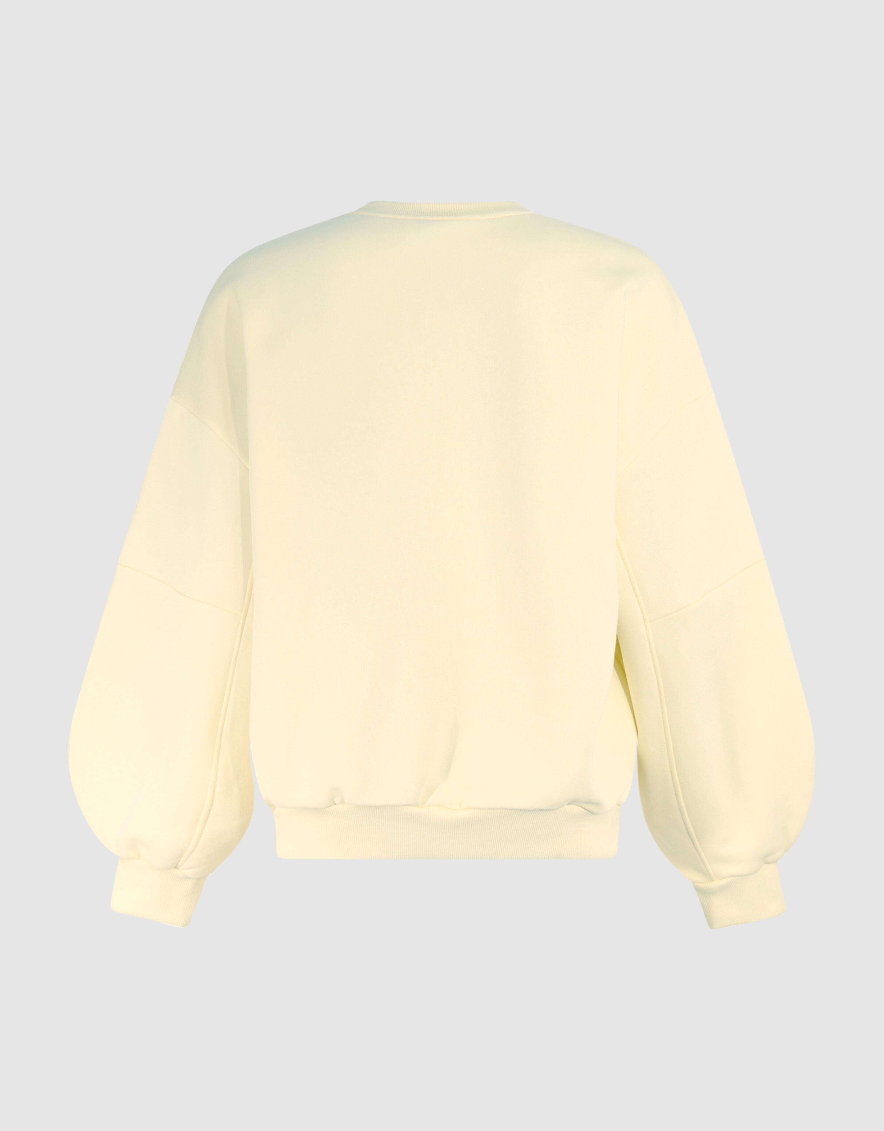 Pullover mit großen Ärmeln Hellgelb SHOEBY WOMEN