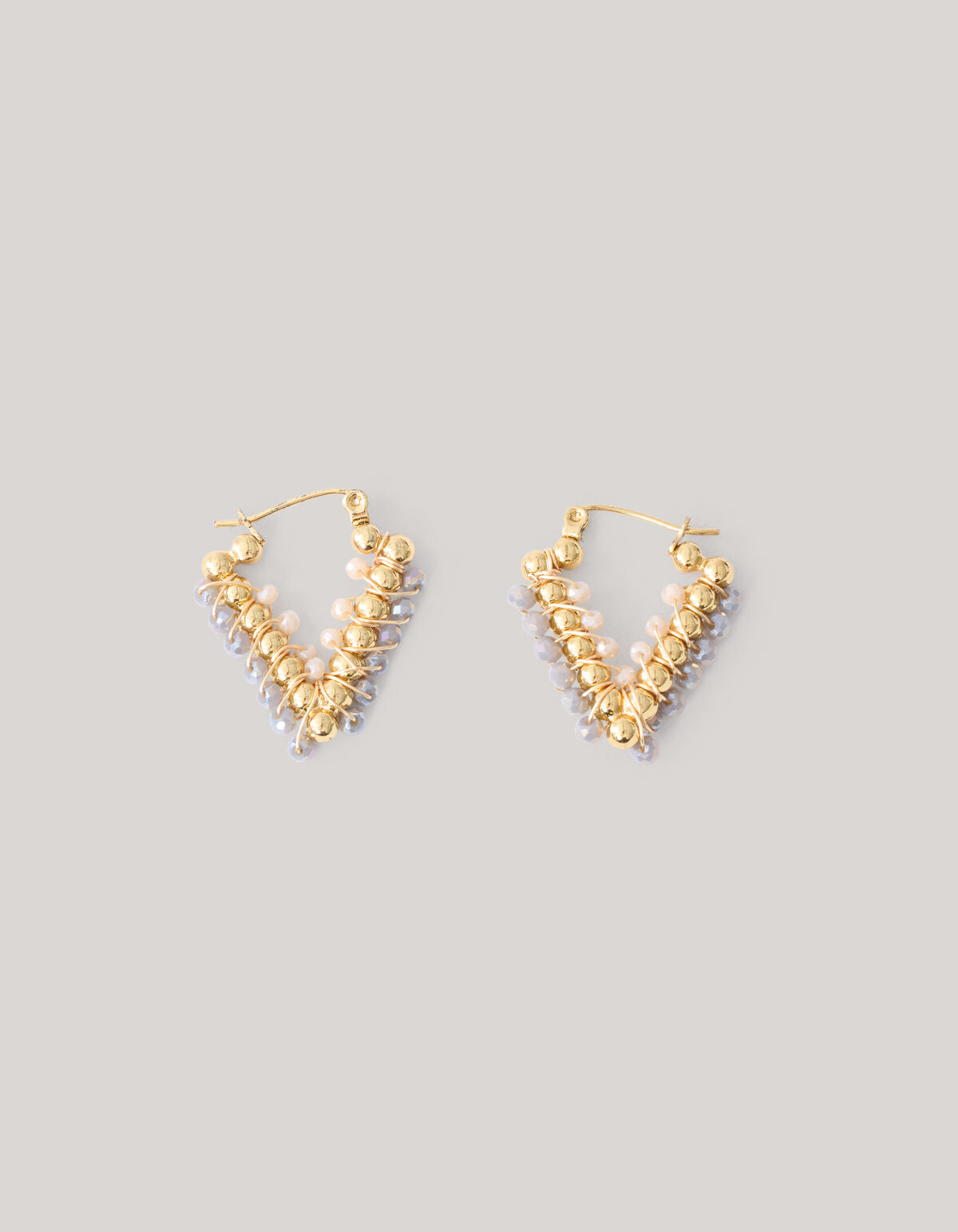 Spitze Ohrringe Gold SHOEBY ACCESSOIRES