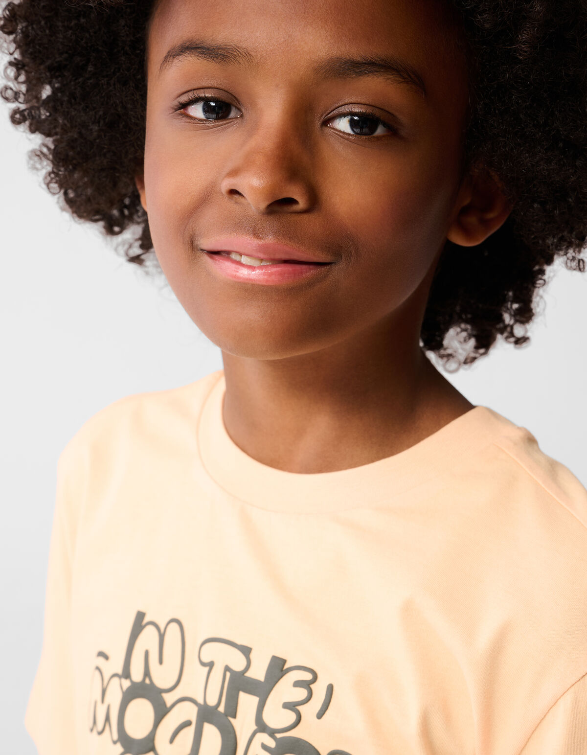 Hot Summer Artwork T-shirt Hellorange SHOEBY BOYS