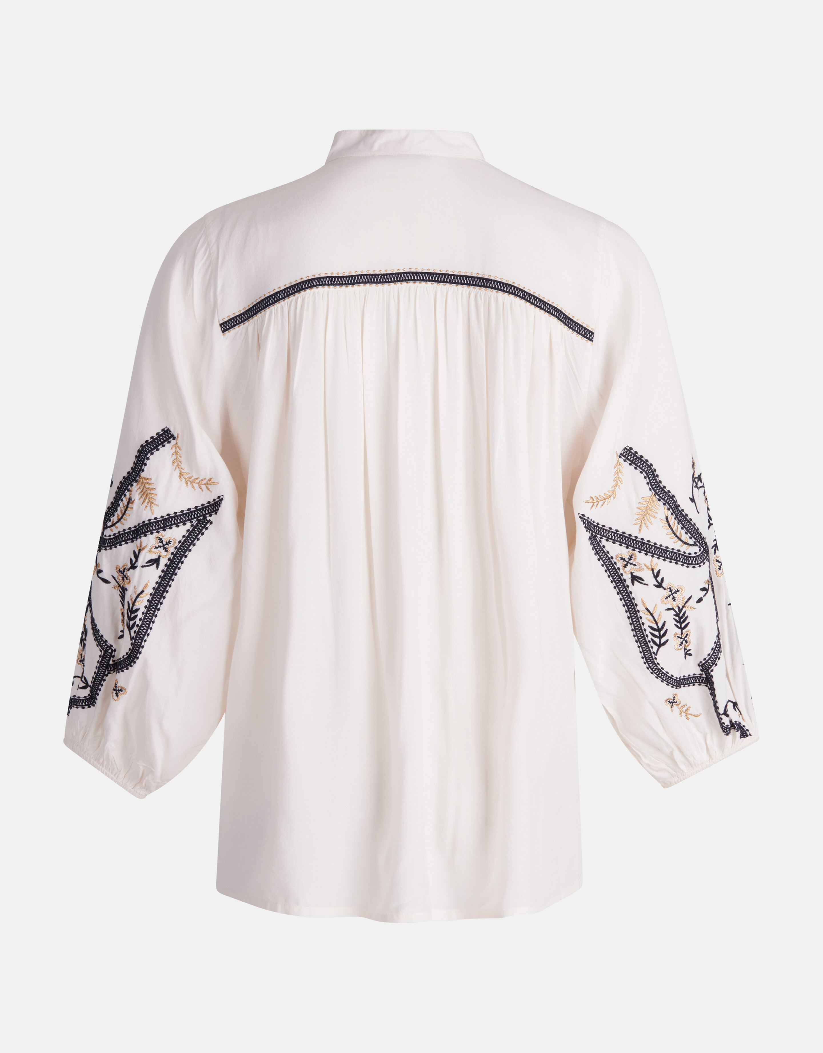 Stickerei Bluse Off White SHOEBY WOMEN