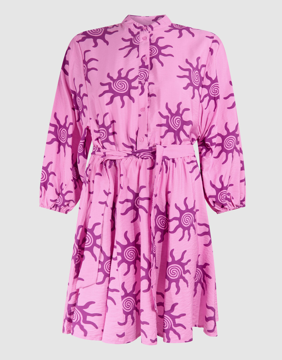 Bedrucktes Minikleid Hellrosa SHOEBY WOMEN