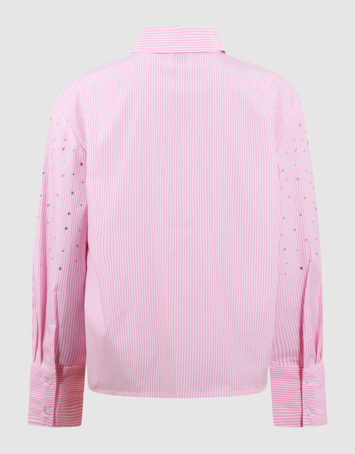Pinstripe Strass Bluse Hellrosa SHOEBY GIRLS