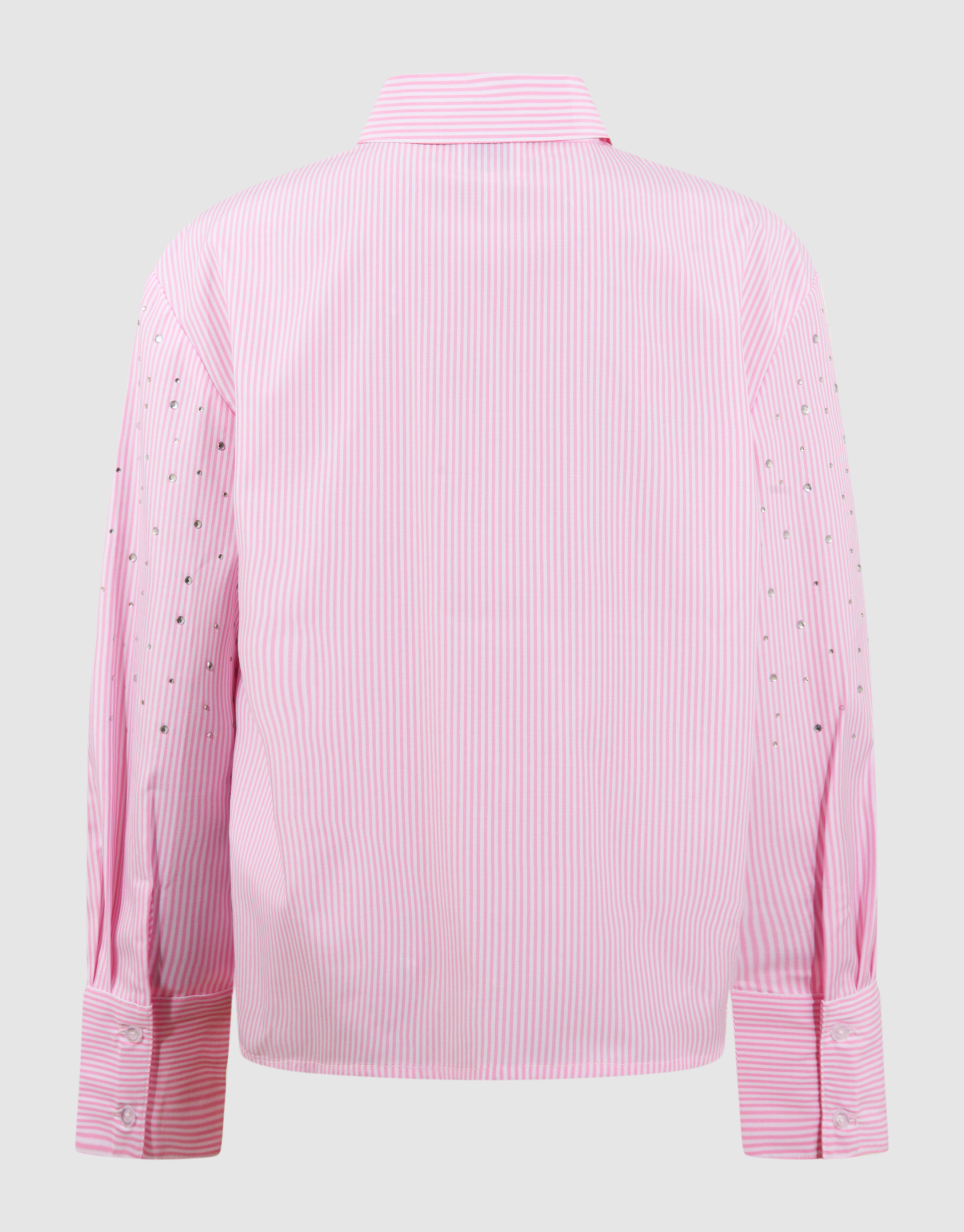 Pinstripe Strass Bluse Hellrosa SHOEBY GIRLS