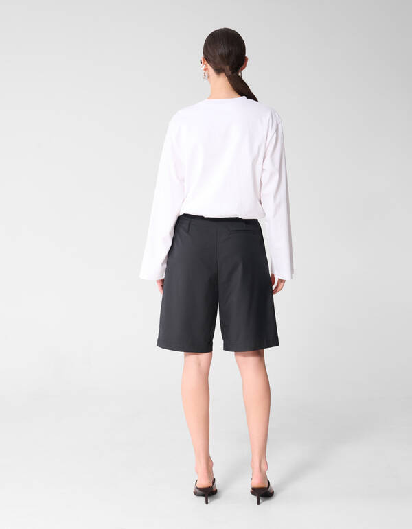 Wei&szlig;es Ballon-Langarmshirt SHOEBY WOMEN