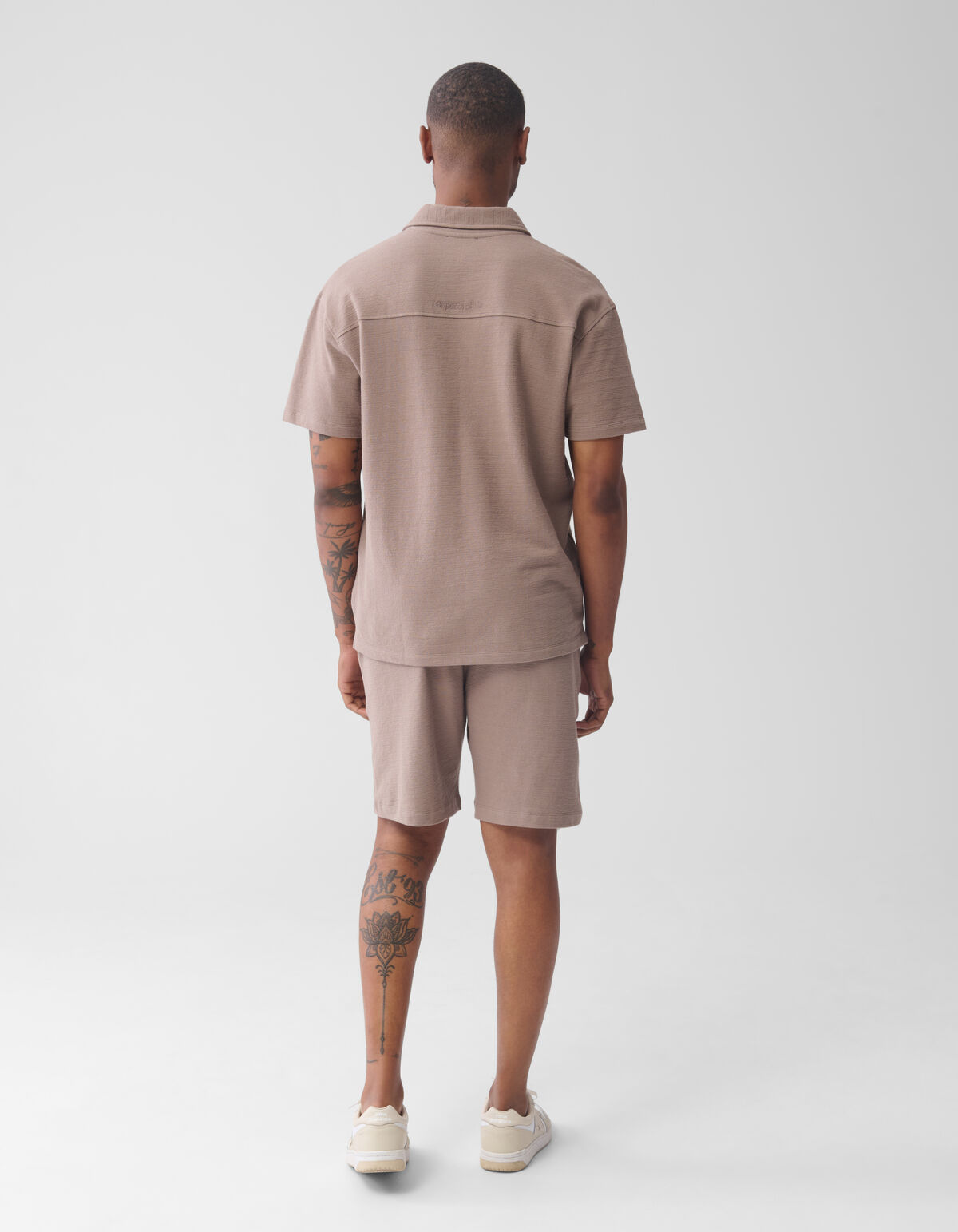 Stickerei Polo Hellbraun SHOEBY MEN