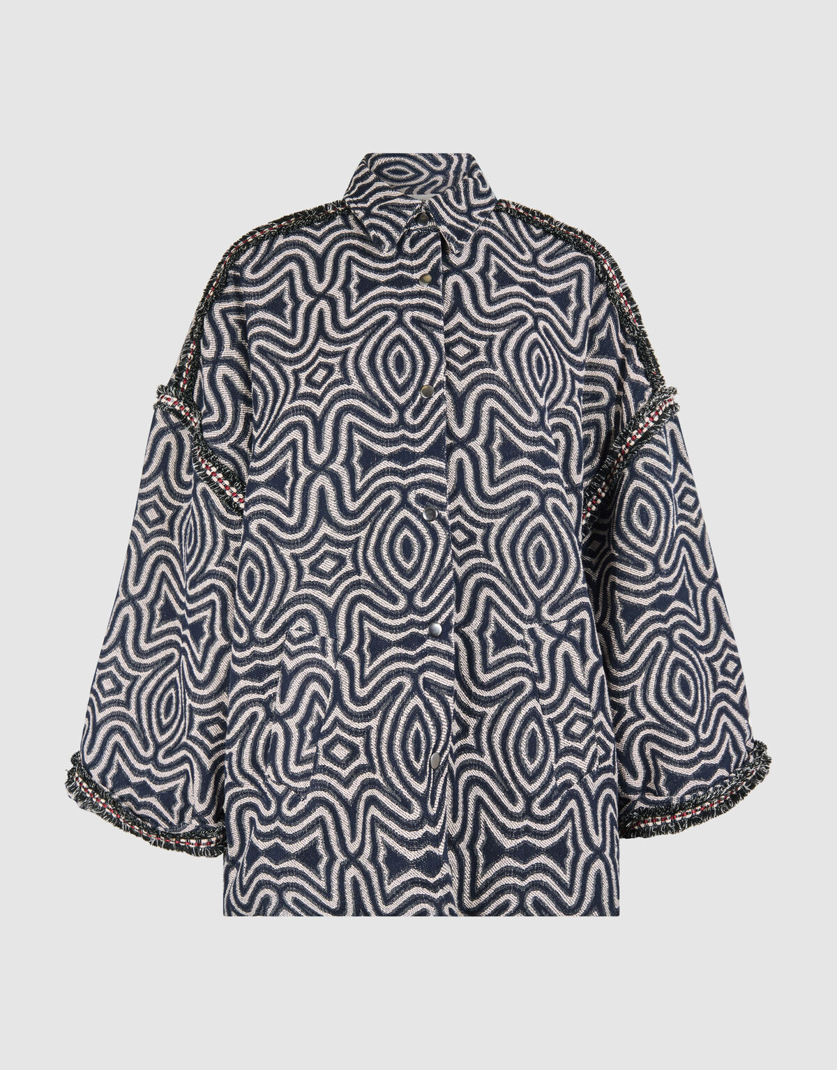 Jacquard Tape Jack Dunkelblau Von Mieke SHOEBY WOMEN