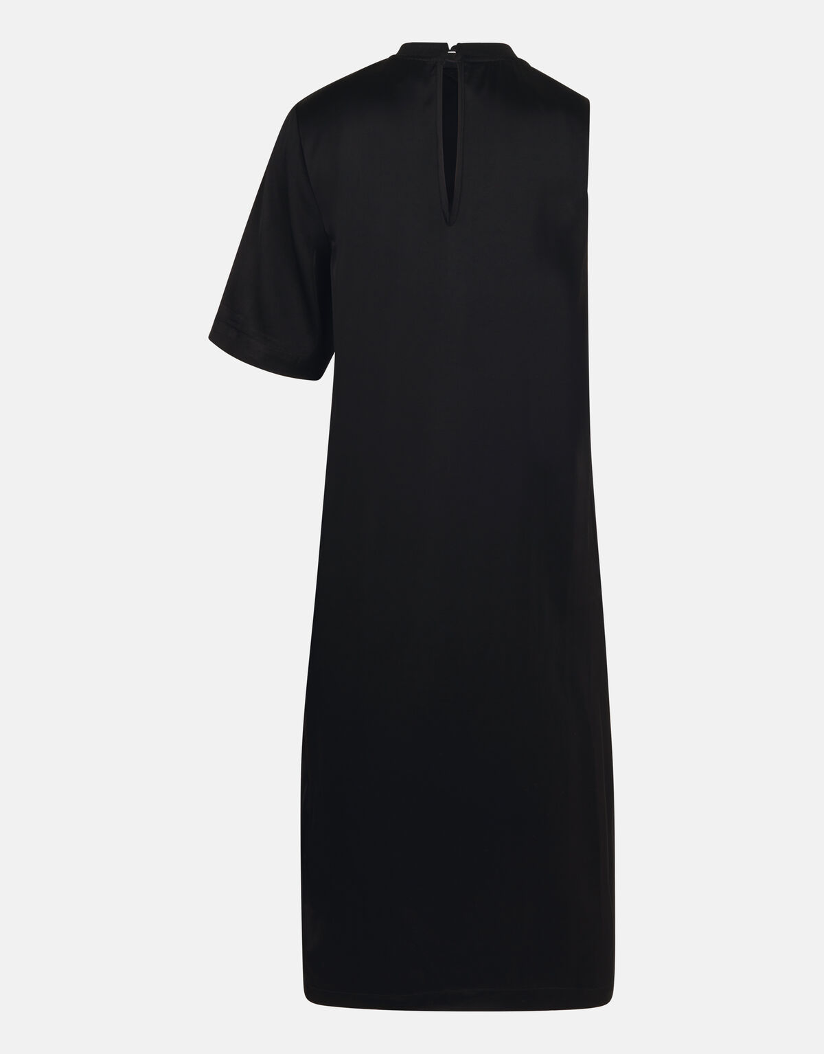 Satin T-Shirt Kleid Schwarz SHOEBY WOMEN