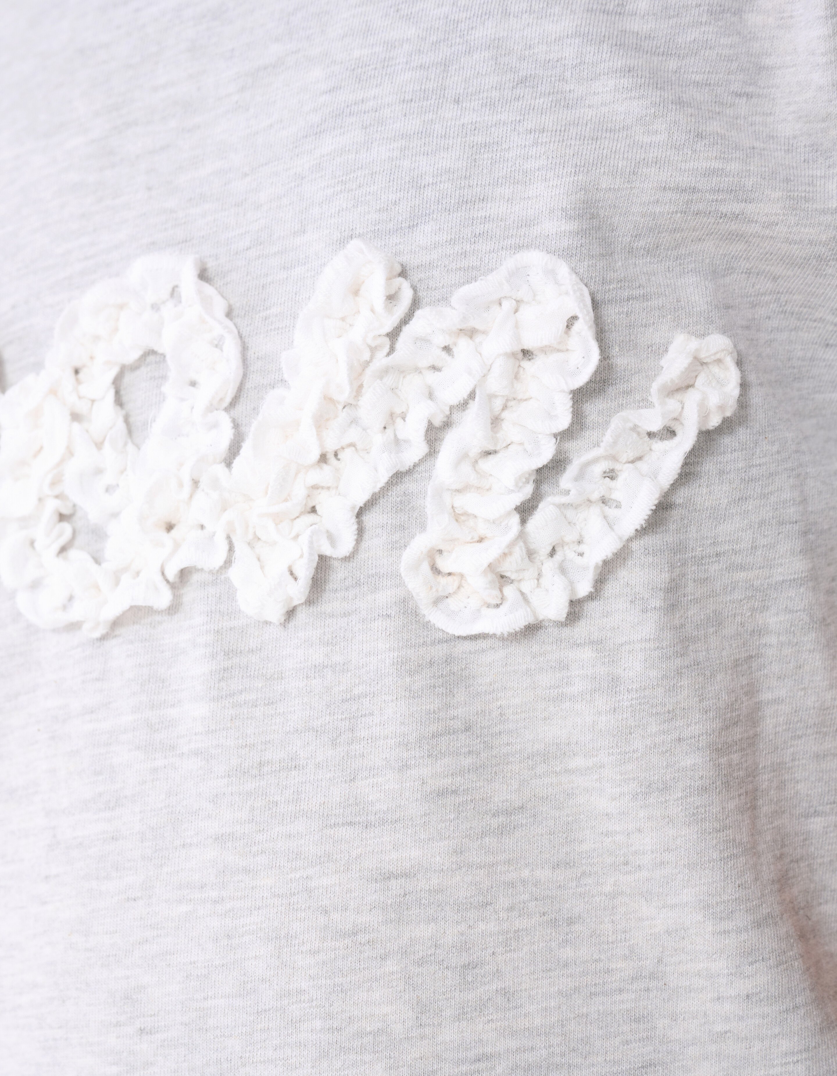 Icon Ruffle T-Shirt Hellgrau SHOEBY GIRLS