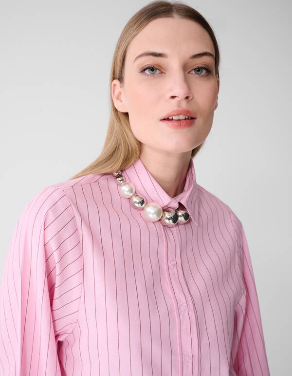 Statement Kugelkette Silber SHOEBY ACCESSOIRES