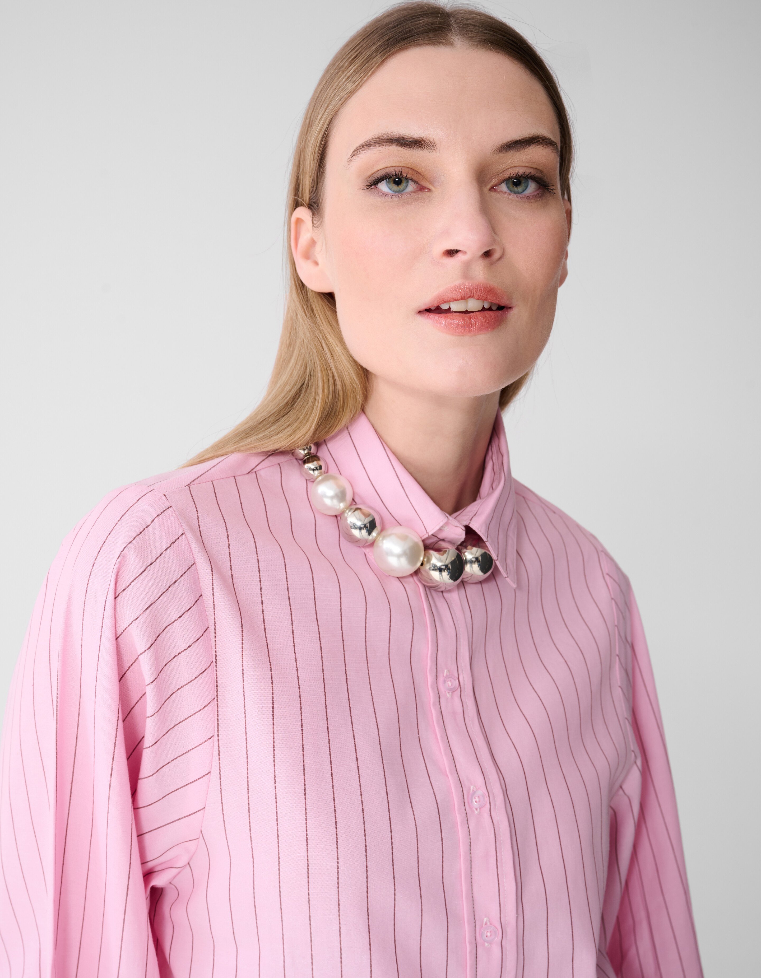 Statement Kugelkette Silber SHOEBY ACCESSOIRES