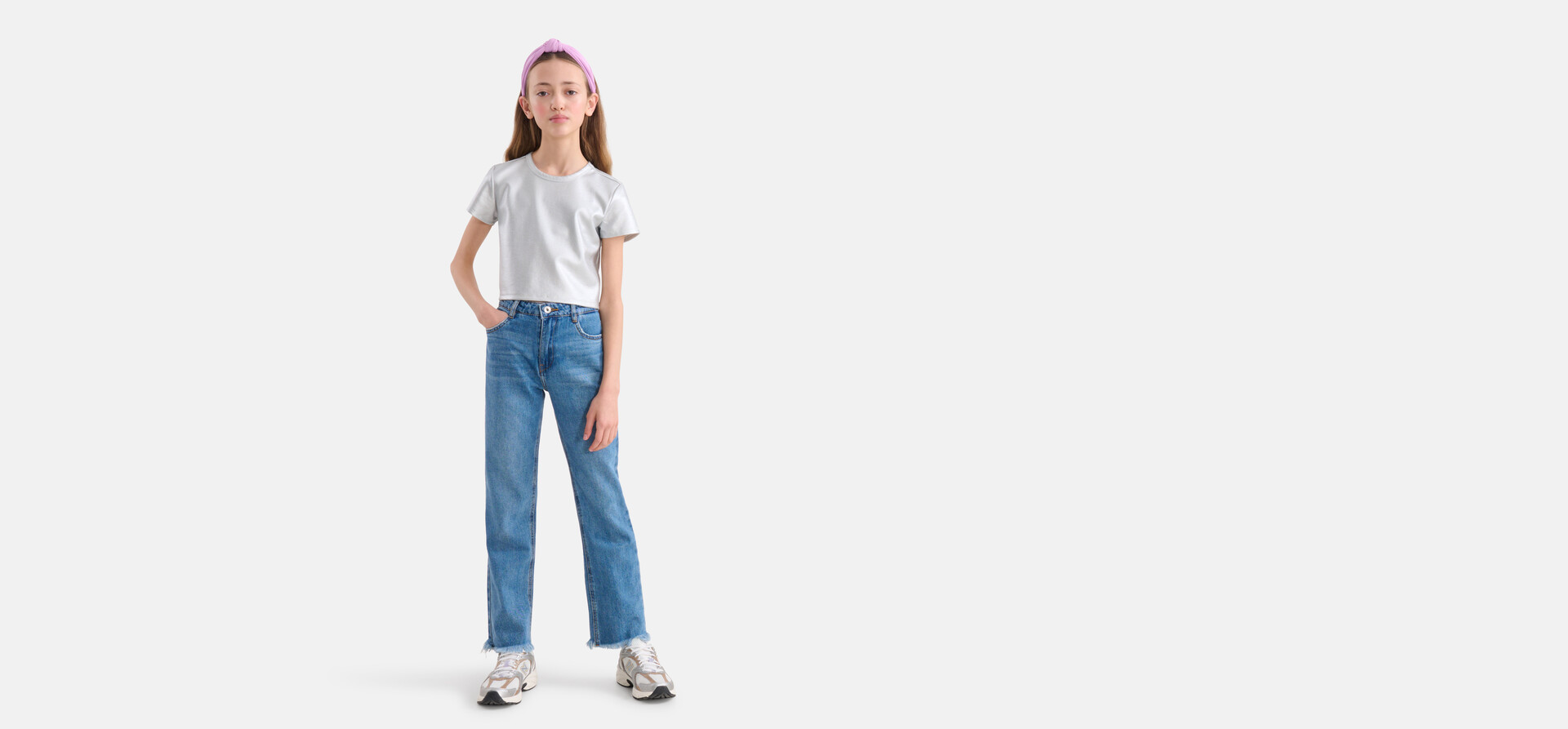 Straight Denim-Jeans Mediumstone SHOEBY GIRLS