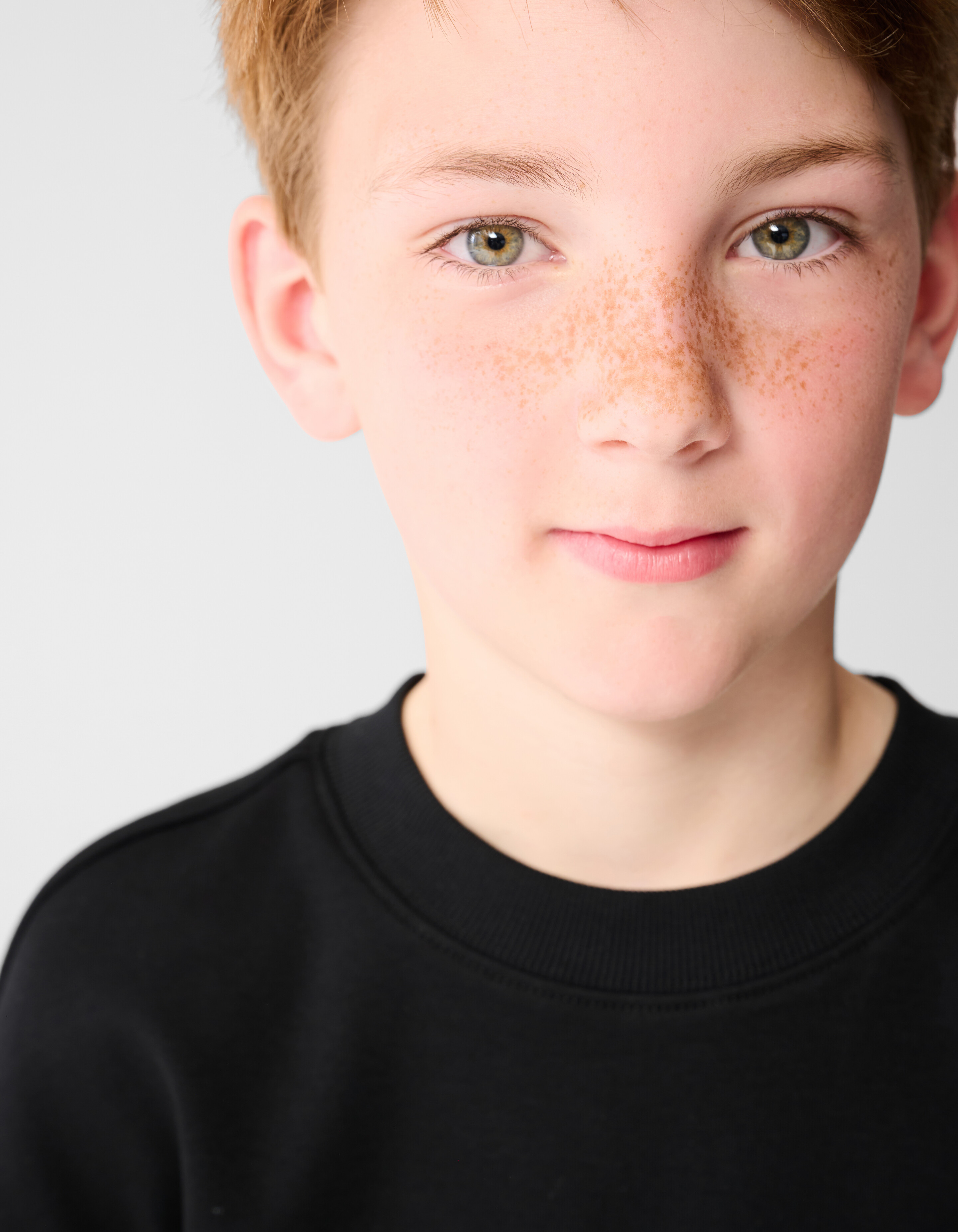 Basic-T-Shirt Schwarz SHOEBY BOYS