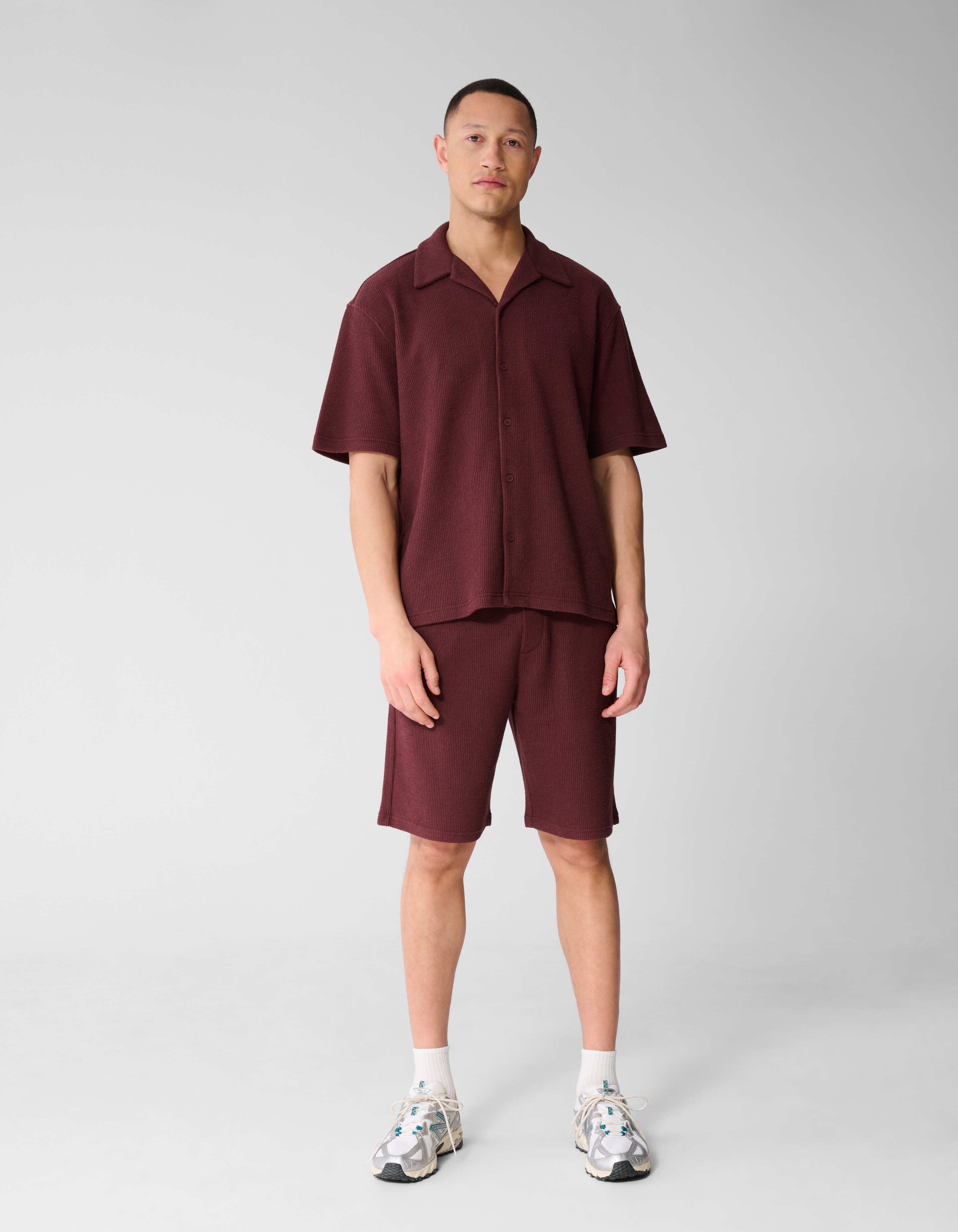 Rippe Kurz Dunkelrot SHOEBY MEN