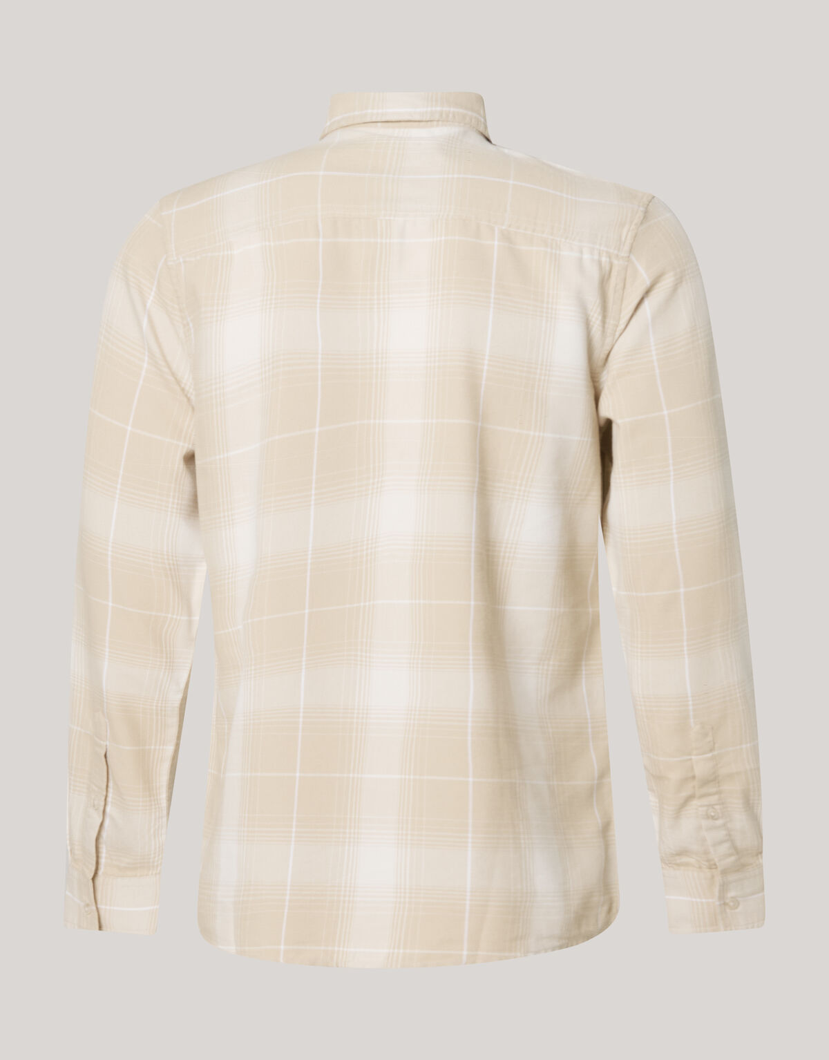 Flanell Karohemd Beige SHOEBY MEN