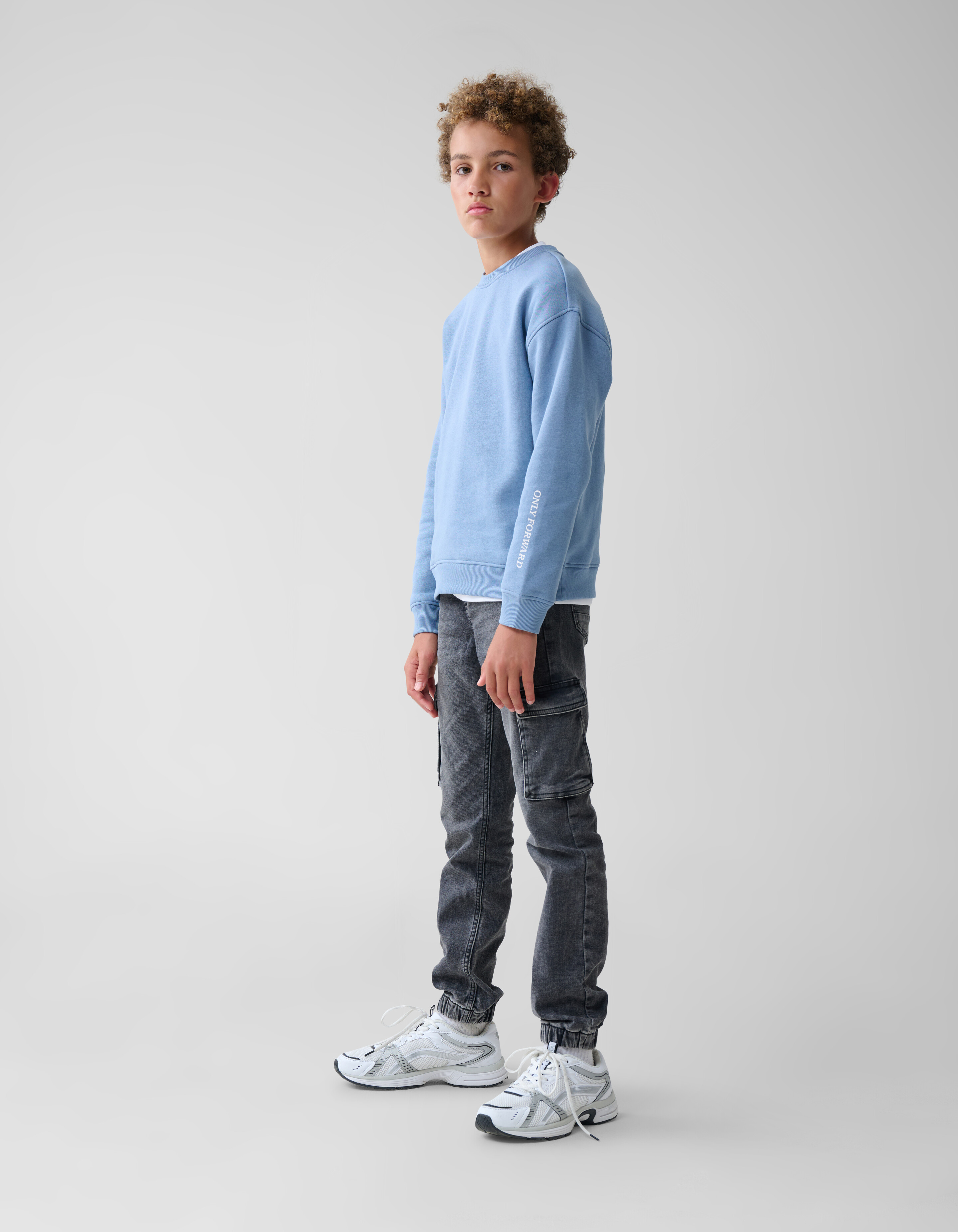 Artwork Pullover Blau SHOEBY BOYS