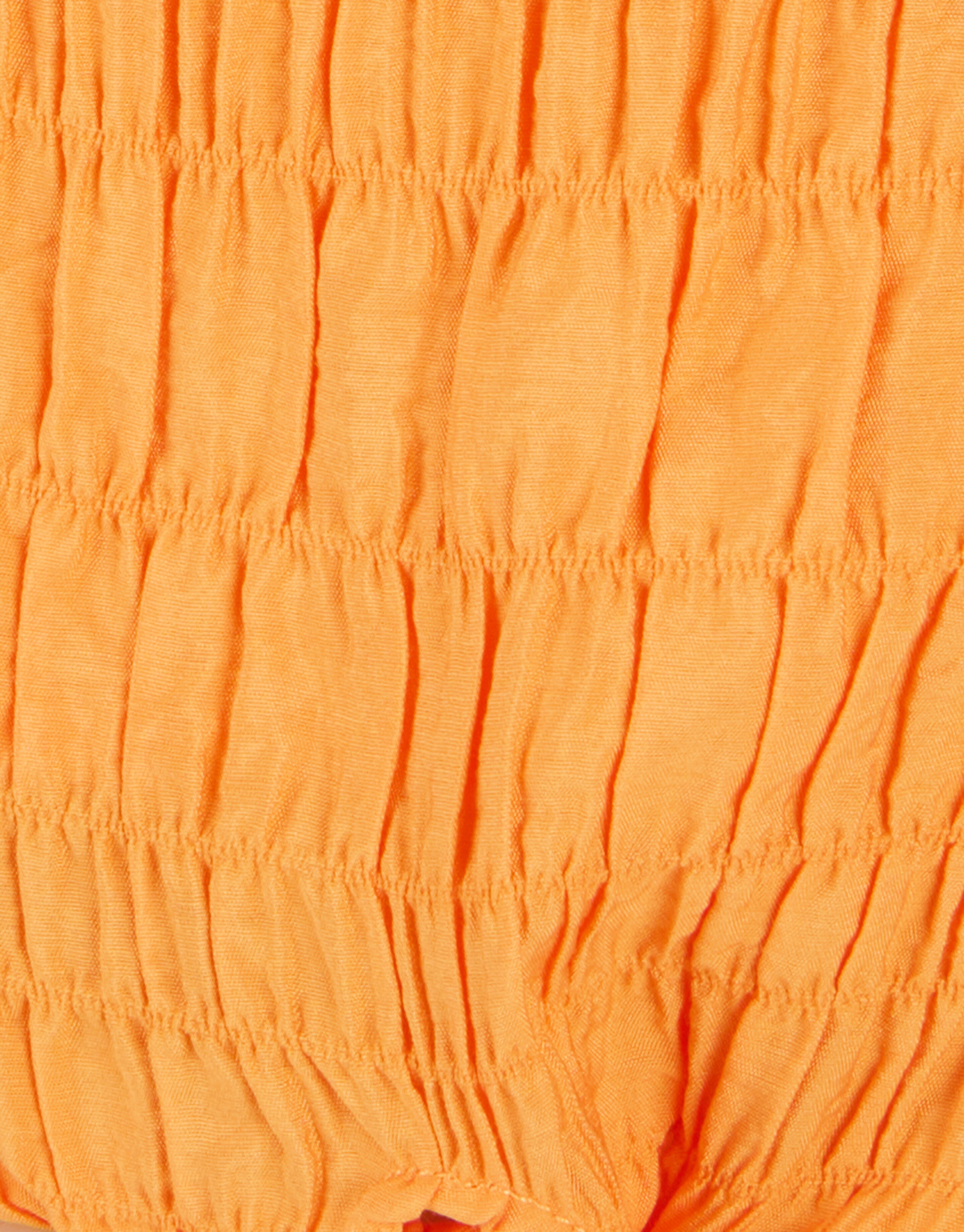 Seersucker-Top Orange SHOEBY GIRLS
