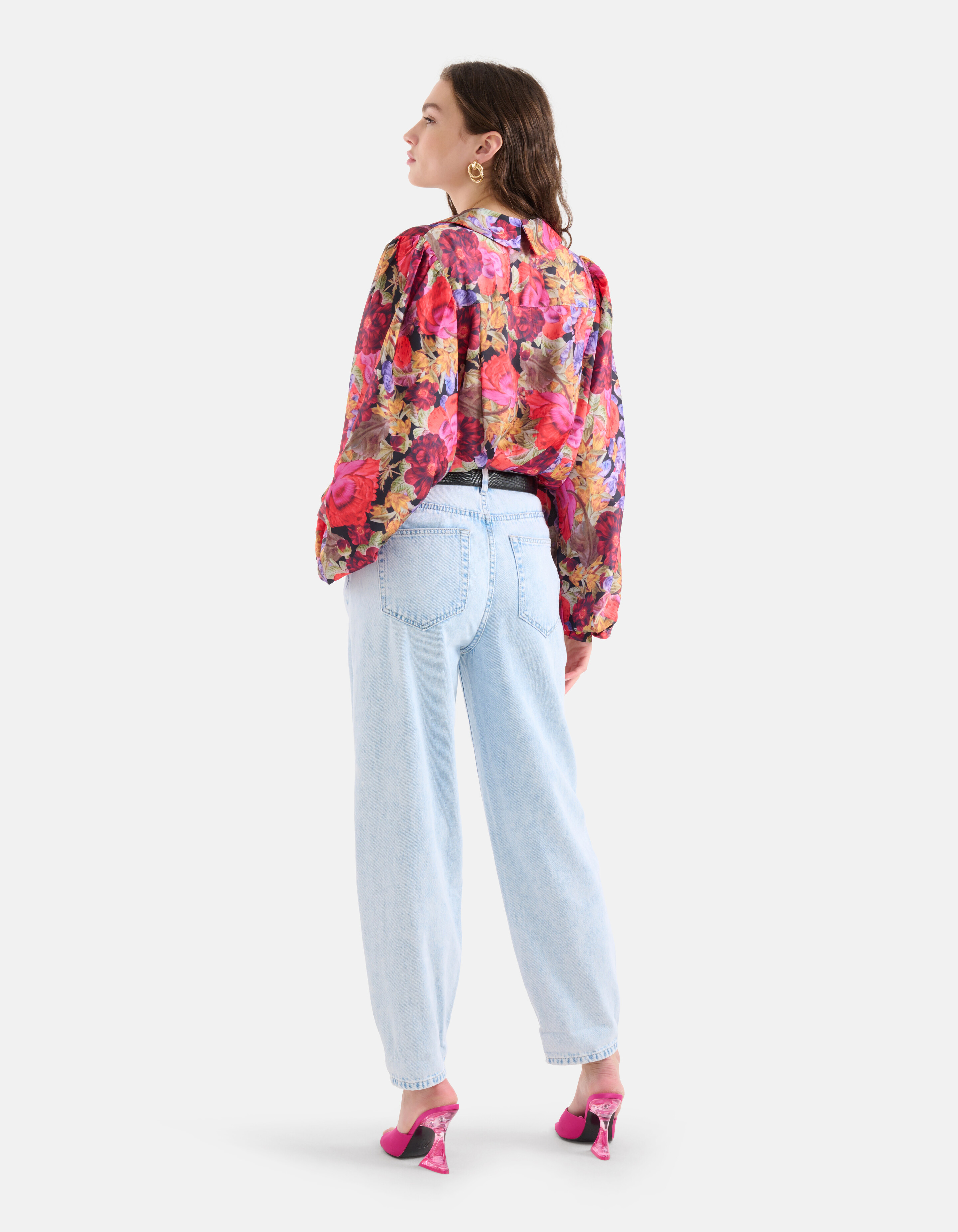 Vintage-Bluse mit Blumendruck SHOEBY WOMEN