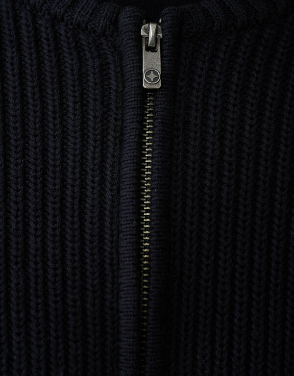 Strick-Bomberjacke Schwarz SHOEBY MEN