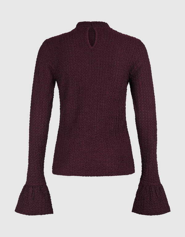 Strukturoberteil Dunkelrot SHOEBY WOMEN