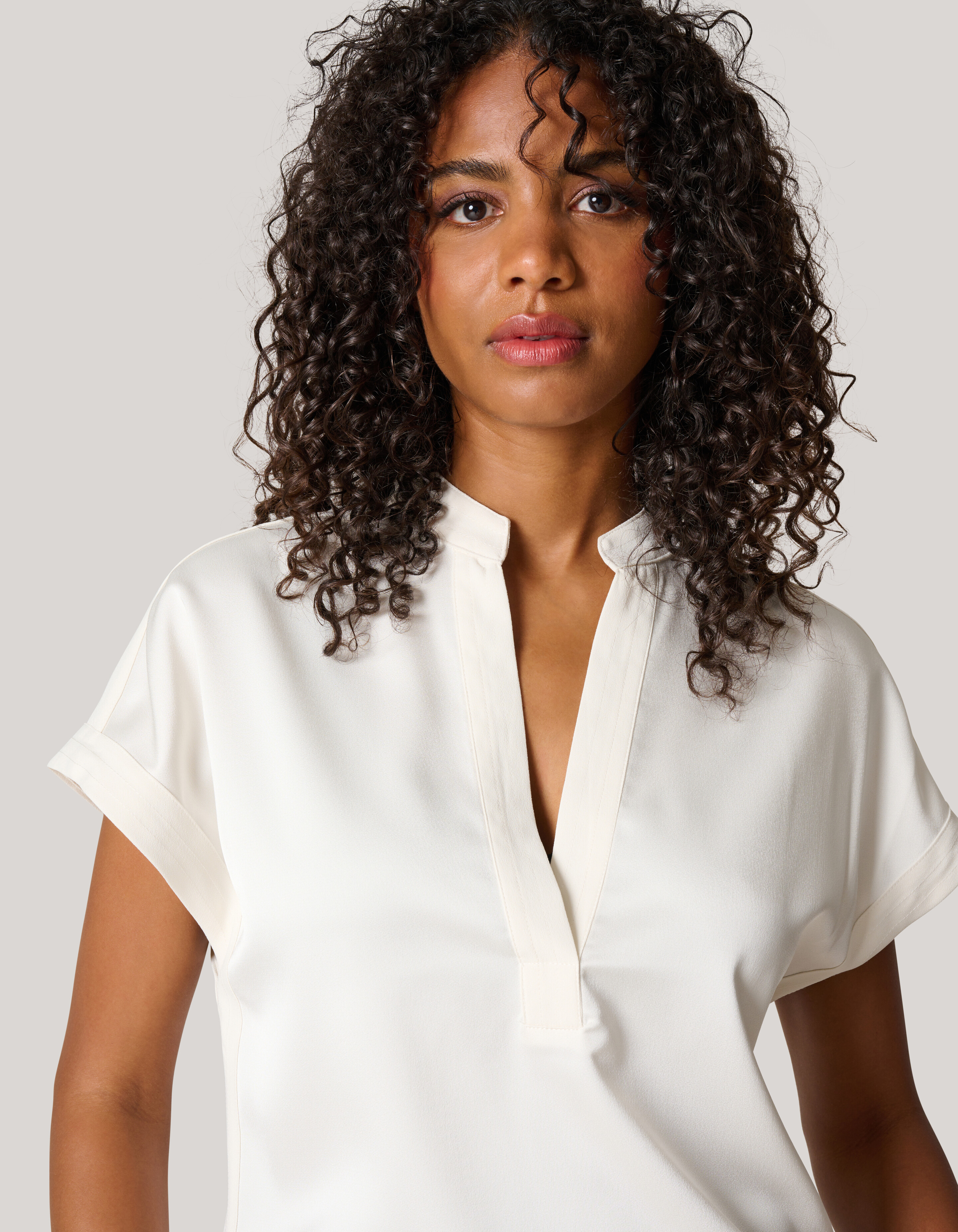 Inside Out Top Off White SHOEBY WOMEN