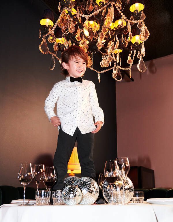 Basic Shirt Weiß SHOEBY BOYS