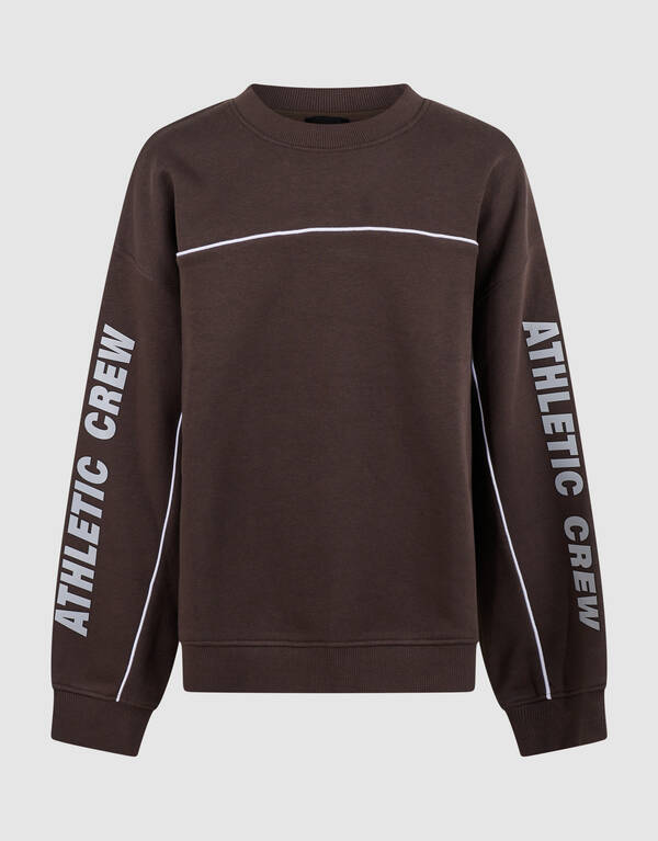 Sweatshirt mit Aufdruck braun SHOEBY BOYS