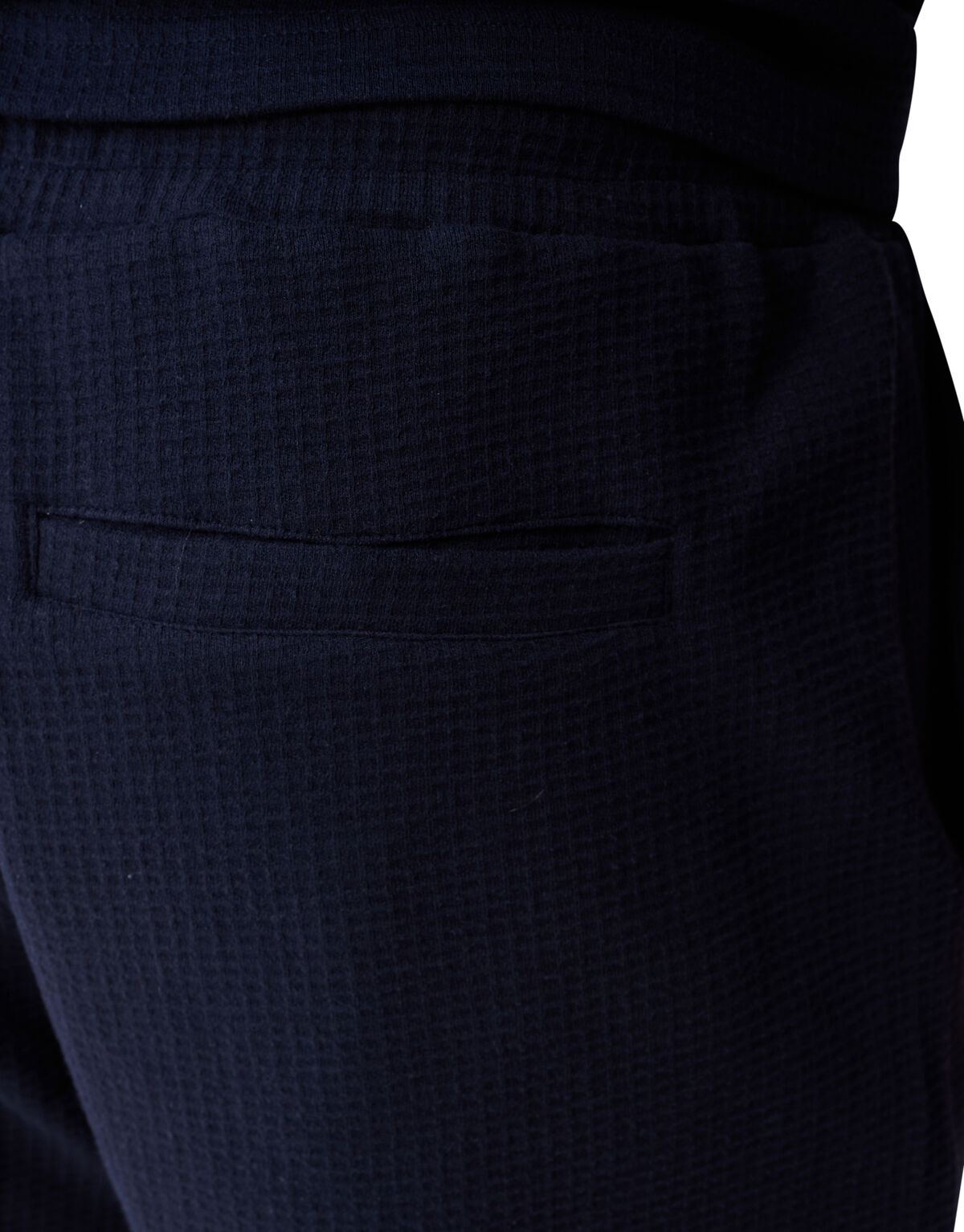 Waffeltextur Short Dunkelblau SHOEBY MEN
