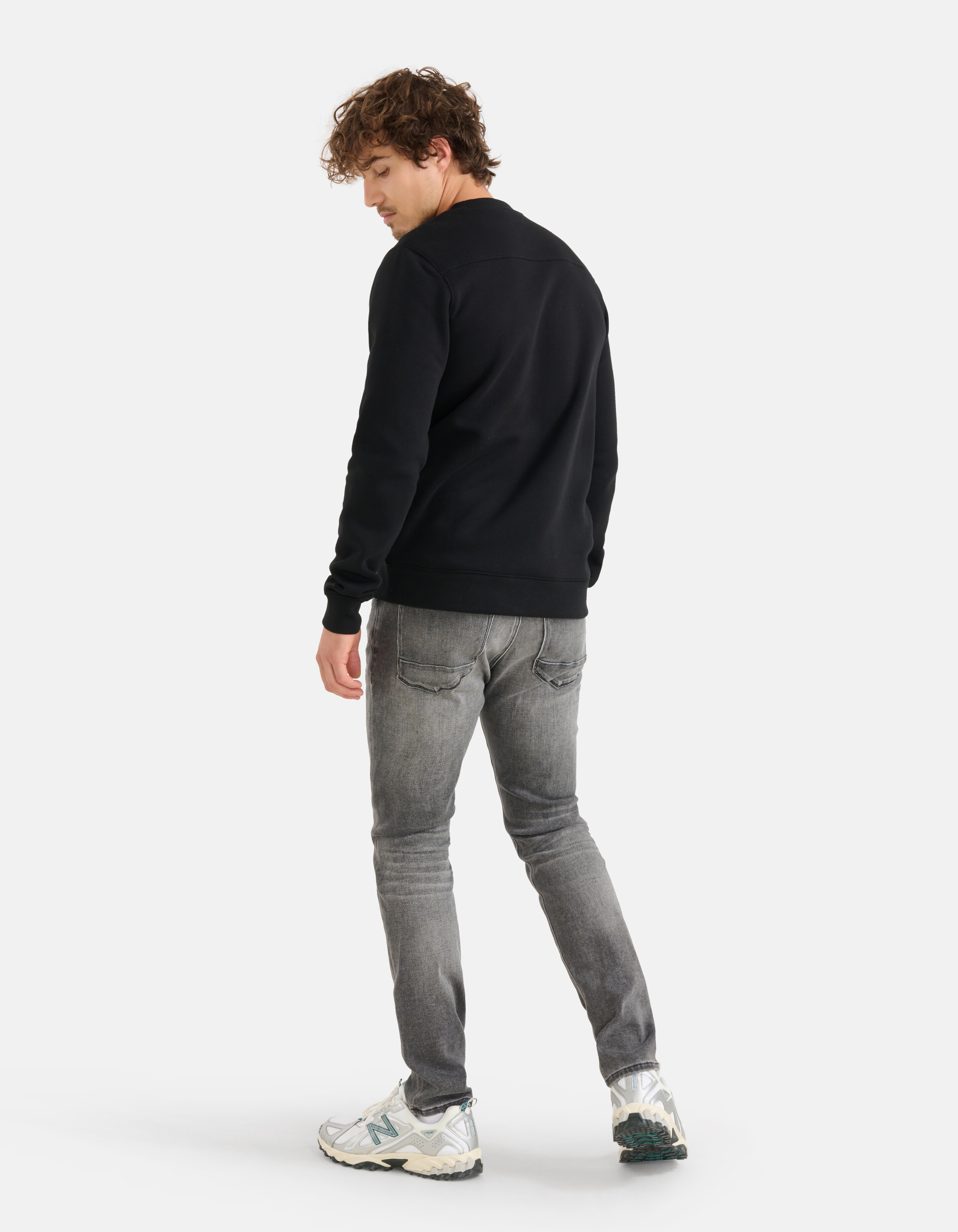 Schlanke Jog-Jeans Grau L30 SHOEBY MEN