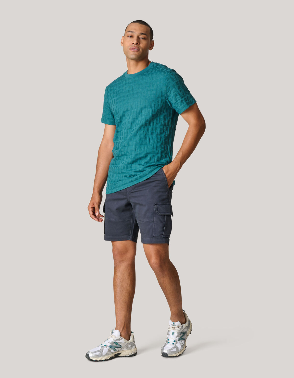 Jog Cargo Short Dunkelgrau SHOEBY MEN