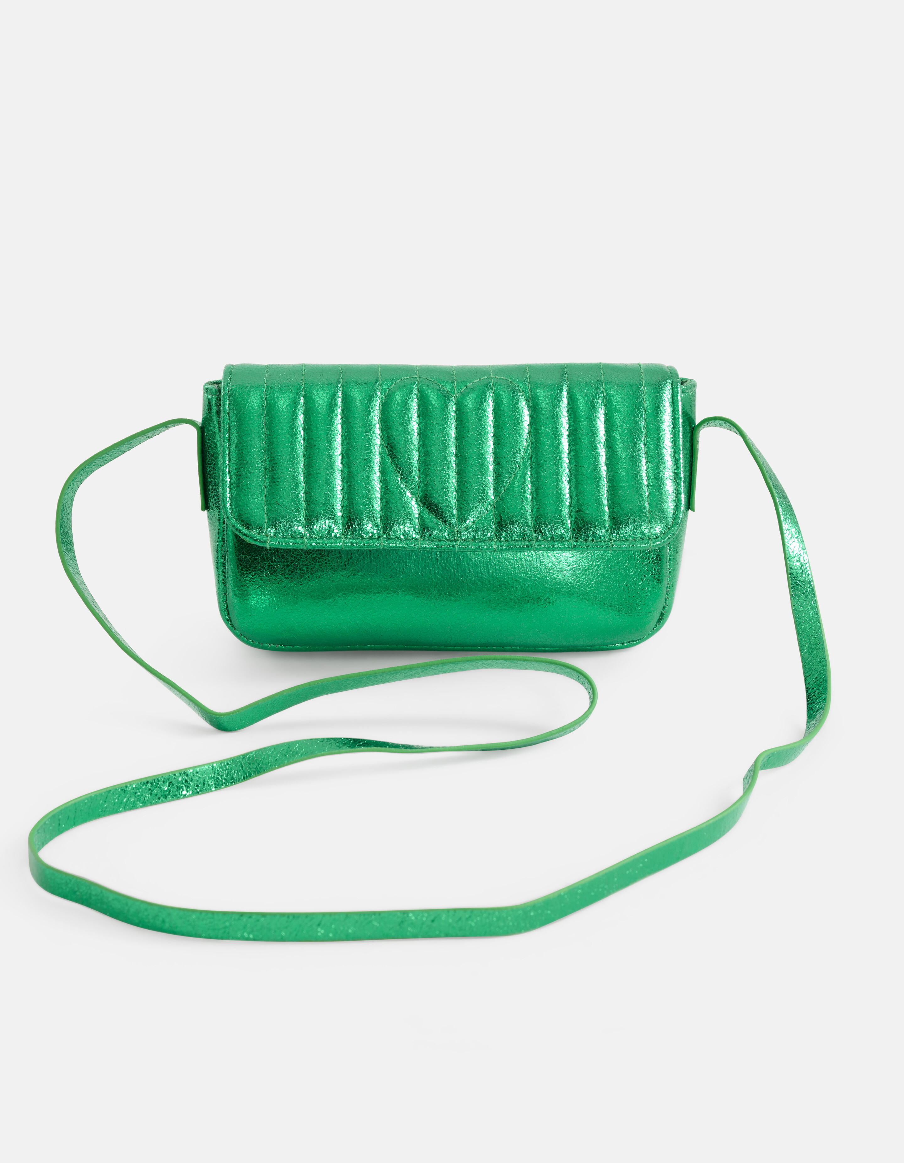 Metallic-Stepptasche Grün SHOEBY ACCESSOIRES