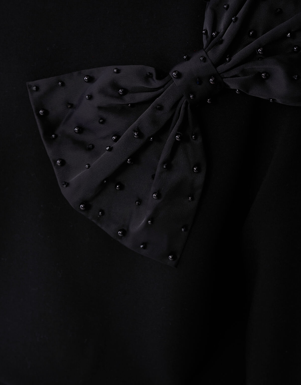 Big Strik Pullover Schwarz SHOEBY GIRLS