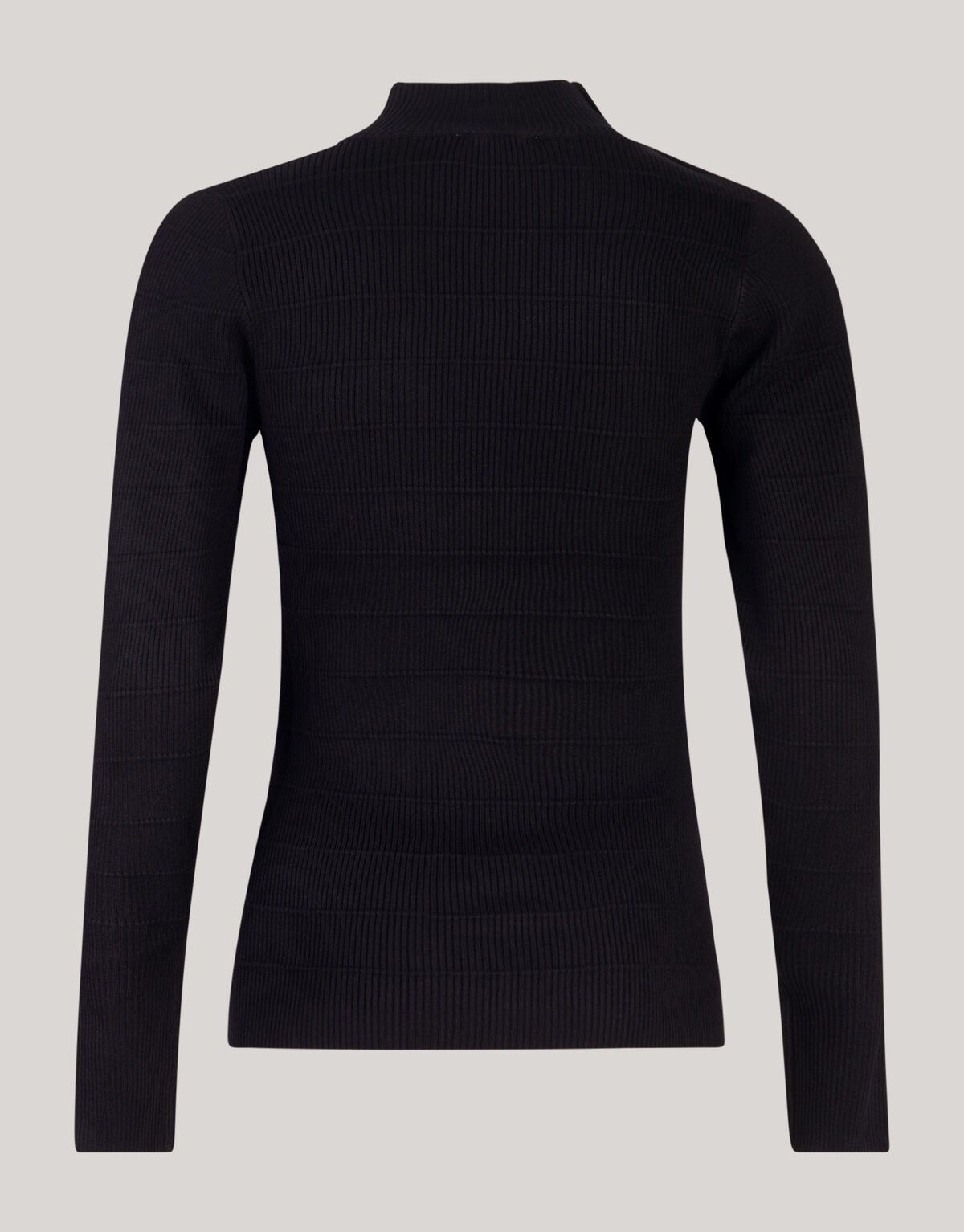 Knopf-Rollkragenpullover Schwarz SHOEBY WOMEN