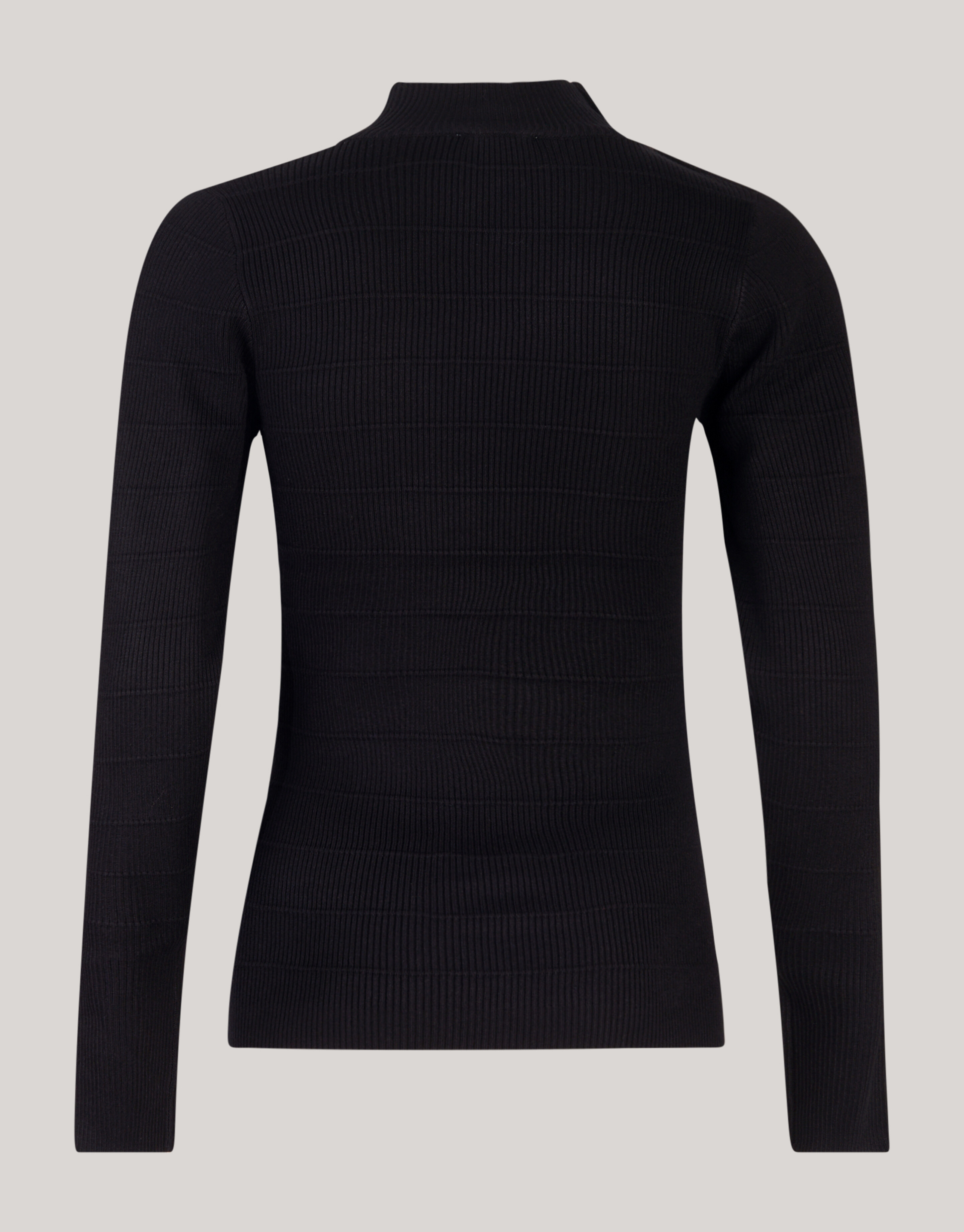 Knopf-Rollkragenpullover Schwarz SHOEBY WOMEN