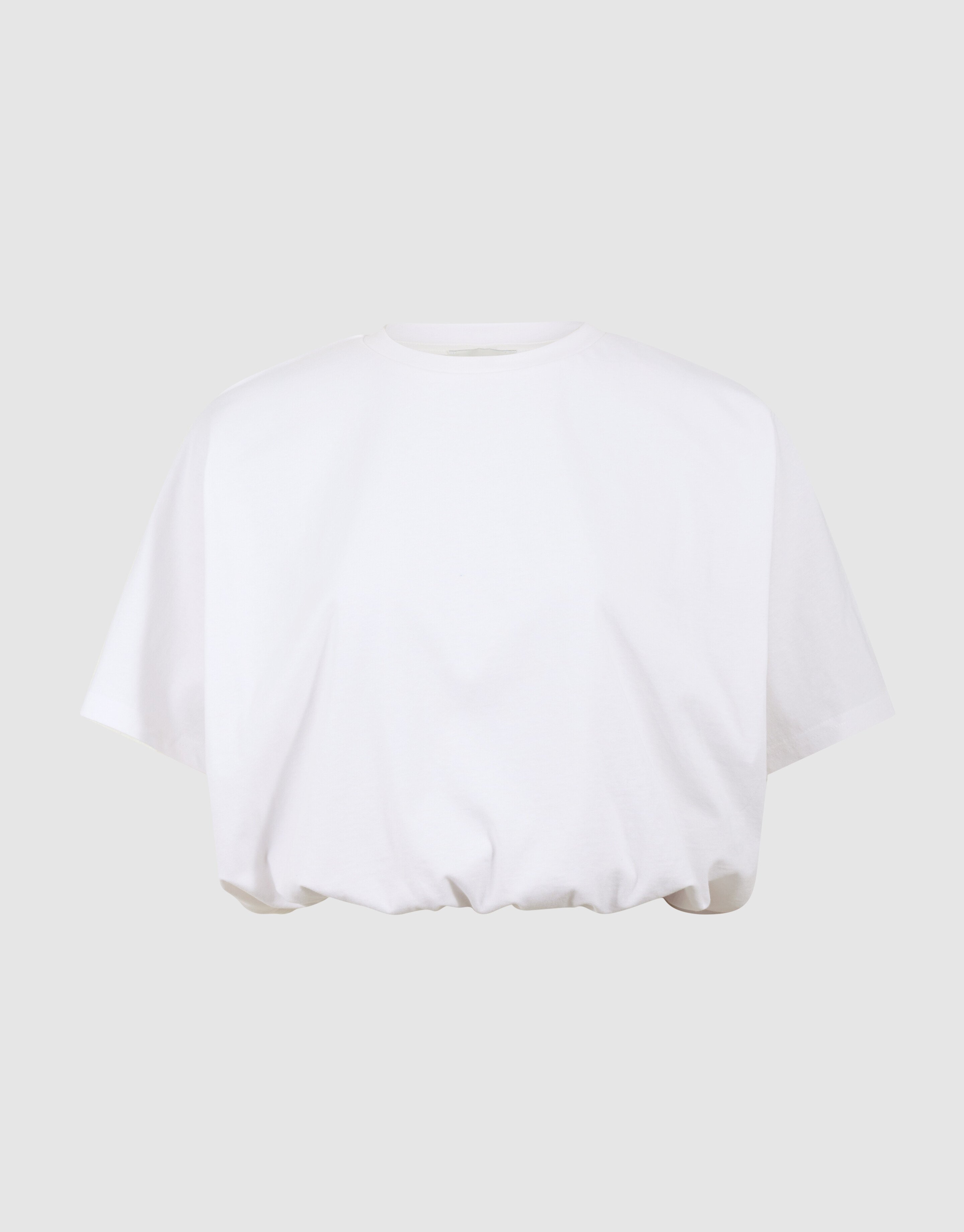 Oversized Balloon T-Shirt Wei&szlig; SHOEBY WOMEN