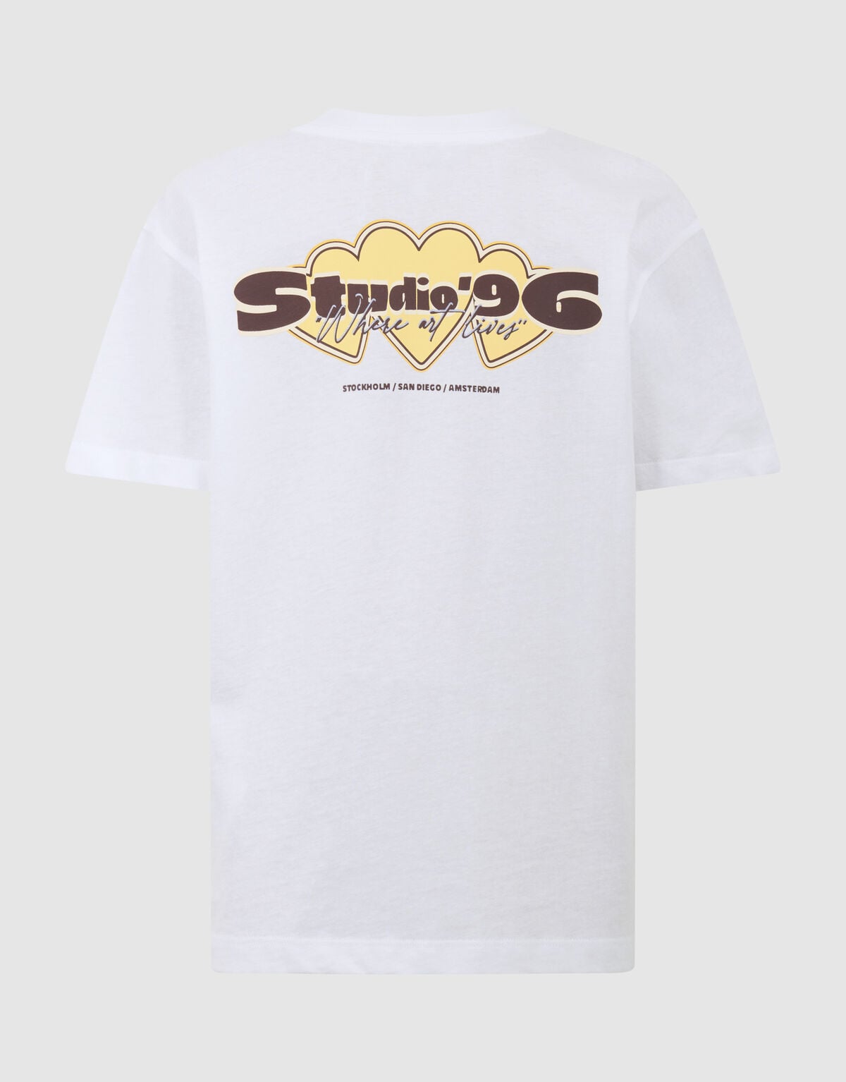 Studio Artwork T-Shirt Wei&szlig; SHOEBY GIRLS