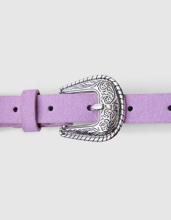 Strassgürtel Lila SHOEBY ACCESSOIRES